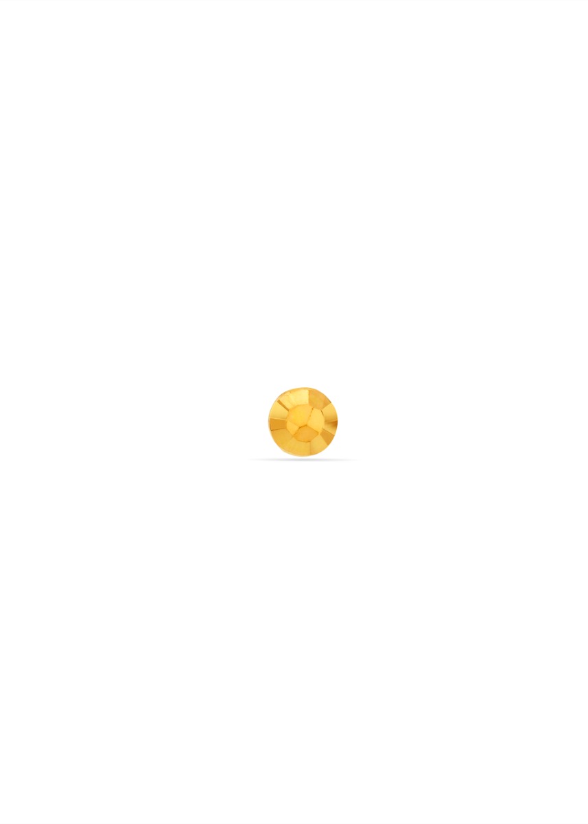 Classic Charm 22K Gold Ball Nose Pin