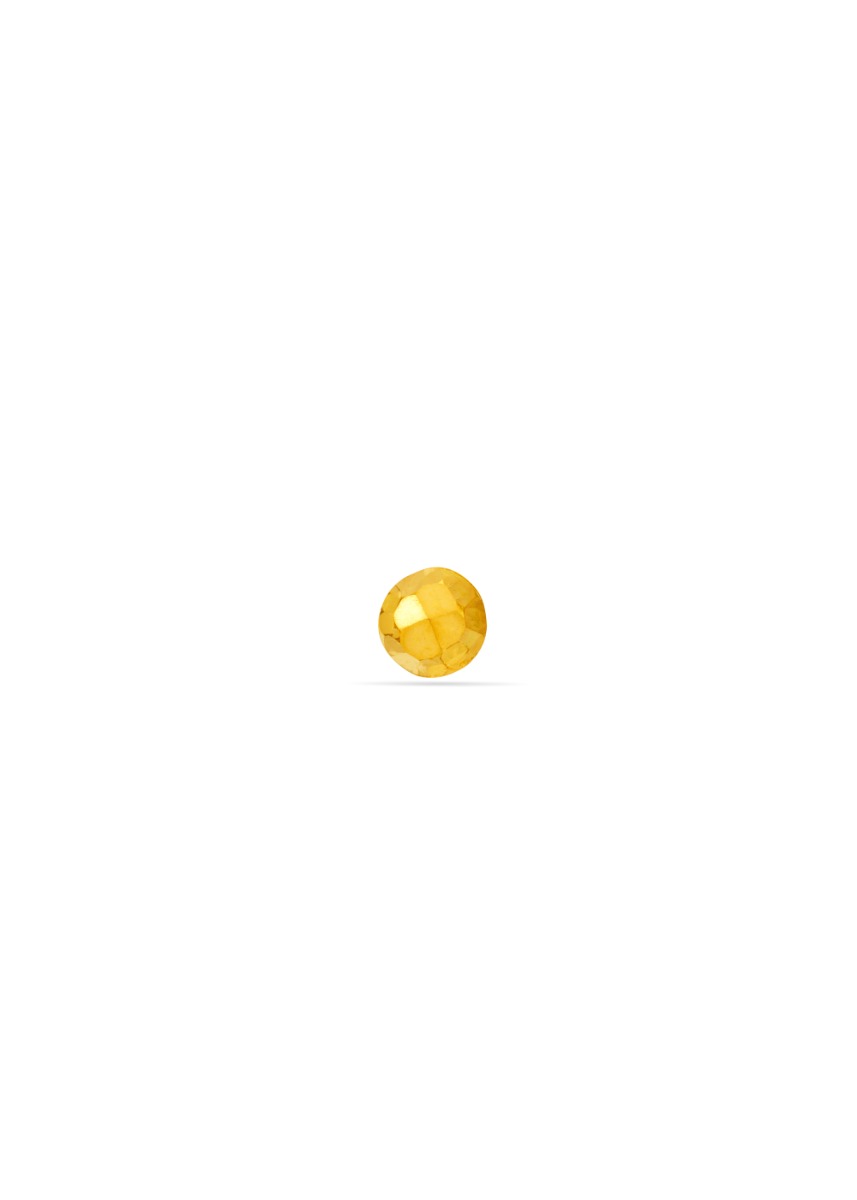 Everyday Sophistication 22K Gold Ball Nose Pin