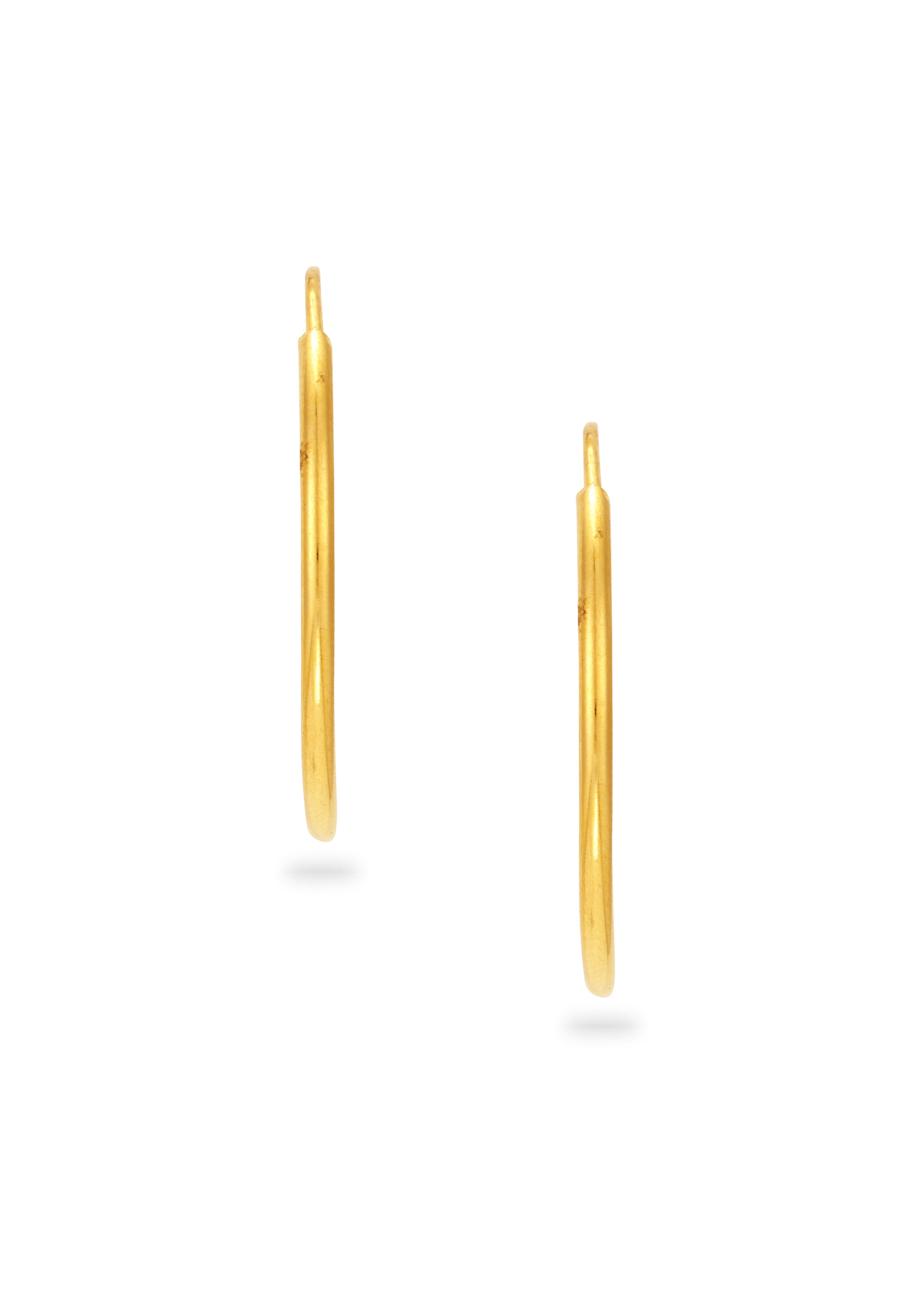 Radiant Rope 22K Gold Cascade Earring