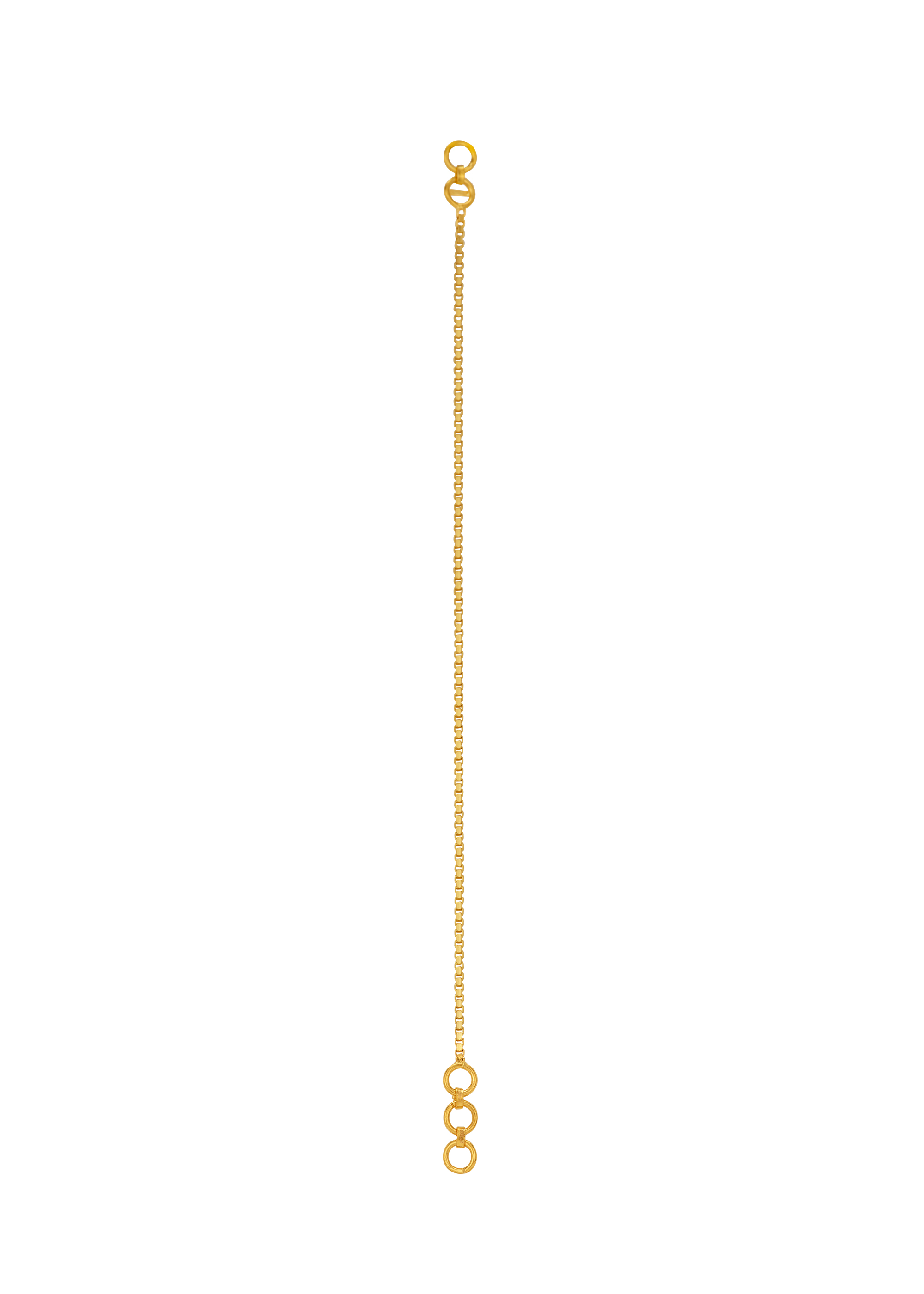 Mattil Chain 22K Gold Elegant Earring