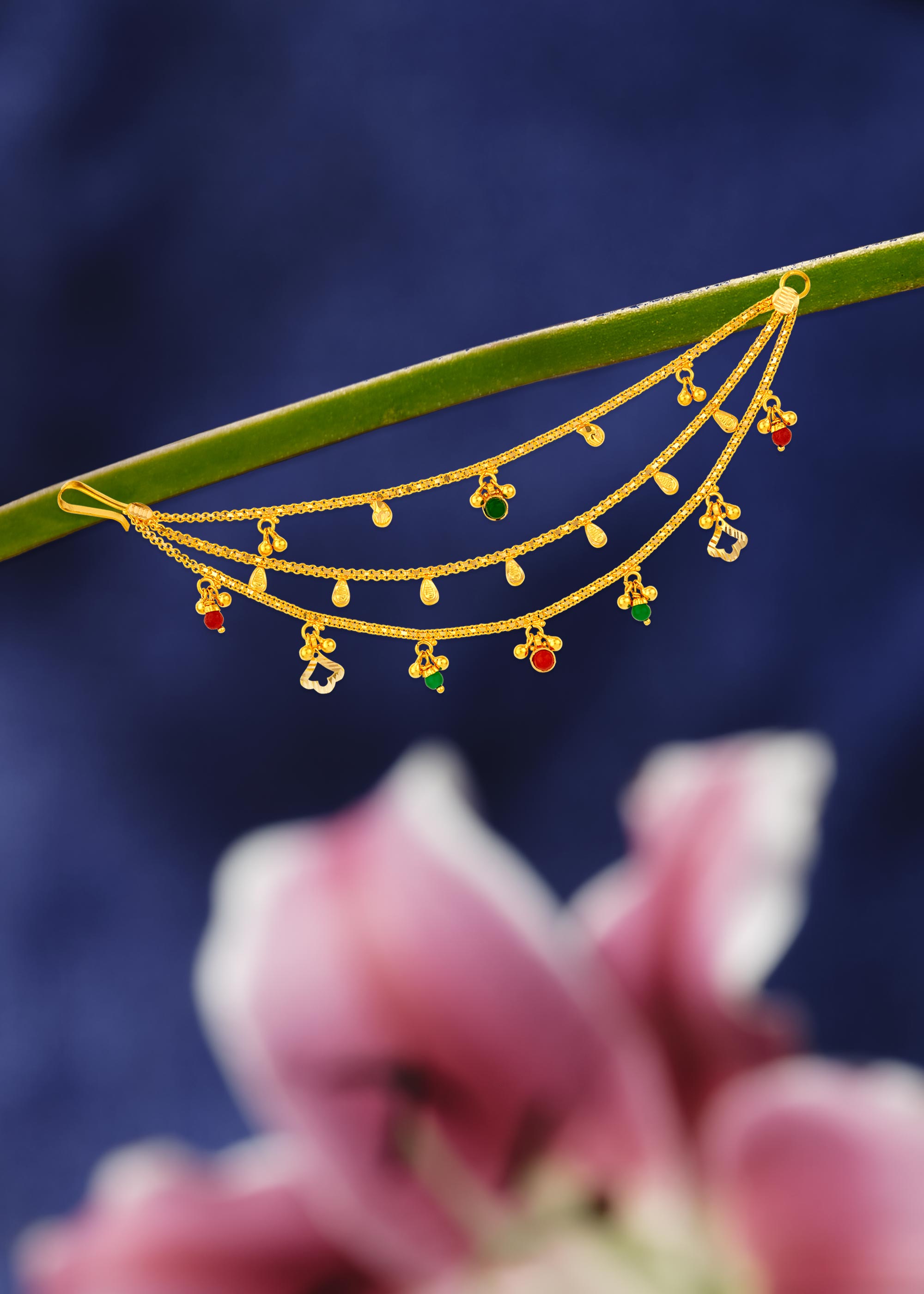 Traditional Pota Stone Mattil Earrings