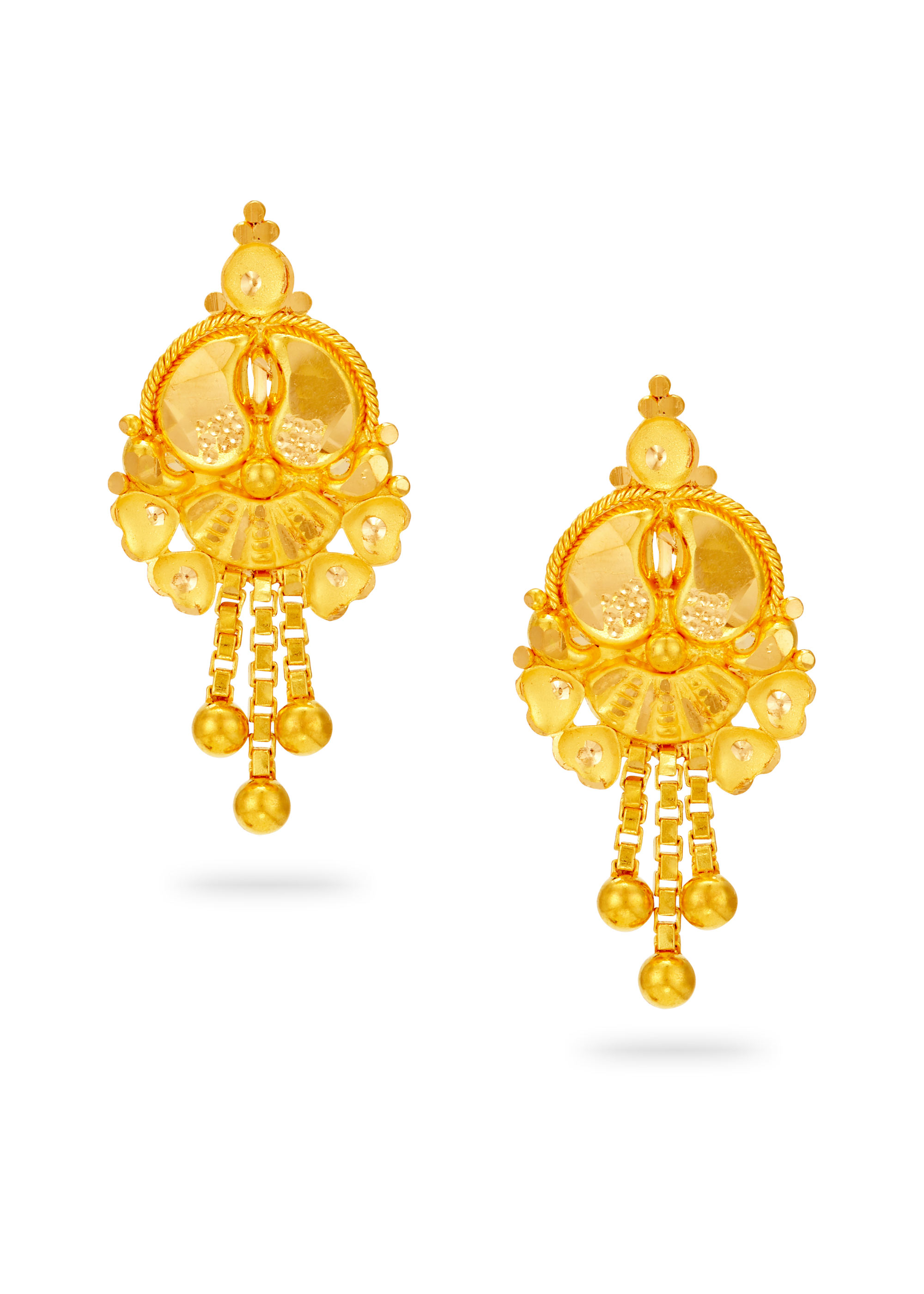 Baby's First 22K Gold Artistry Stud Earring