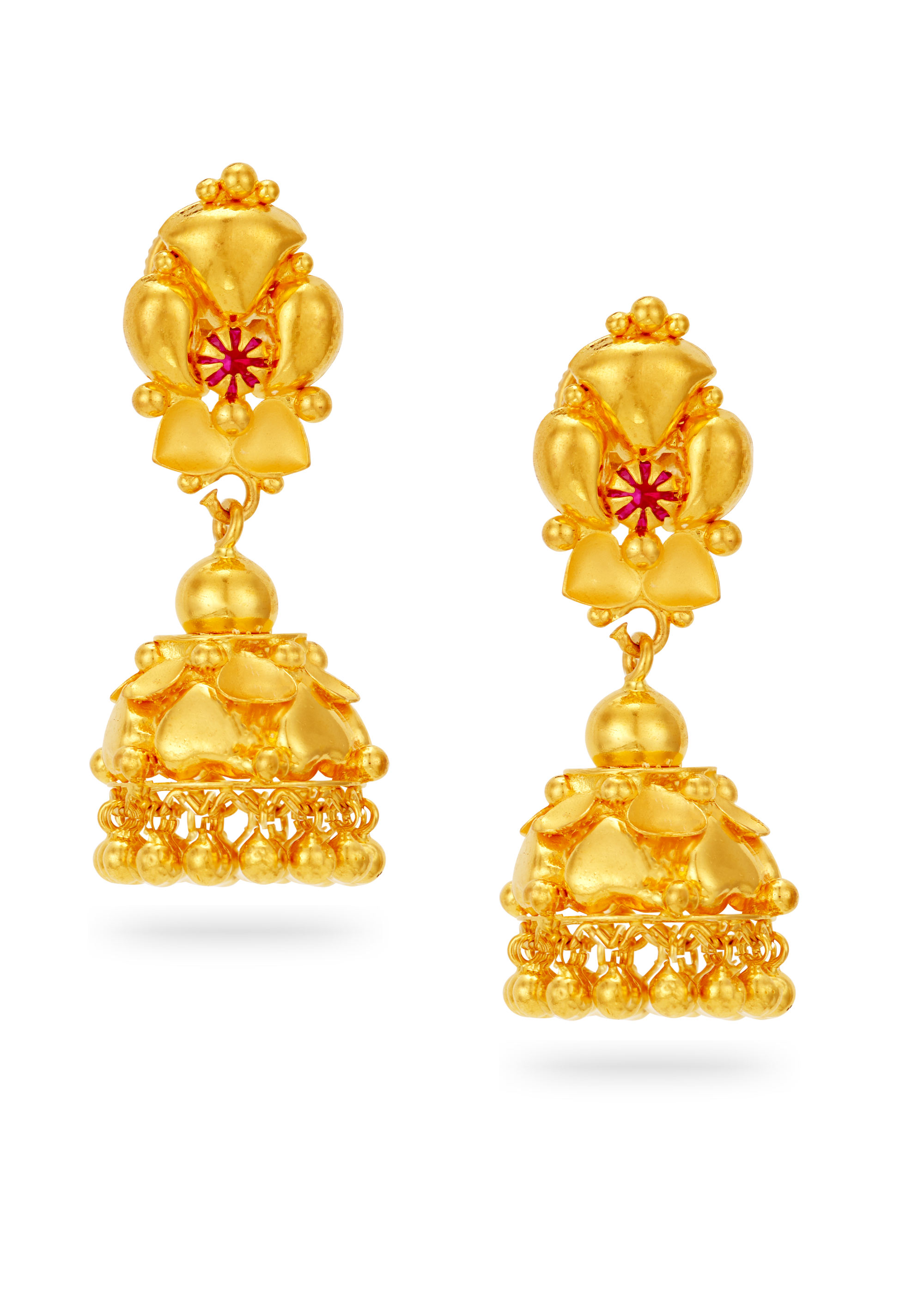 Traditional Fancy 22K Gold Jhumka Earring