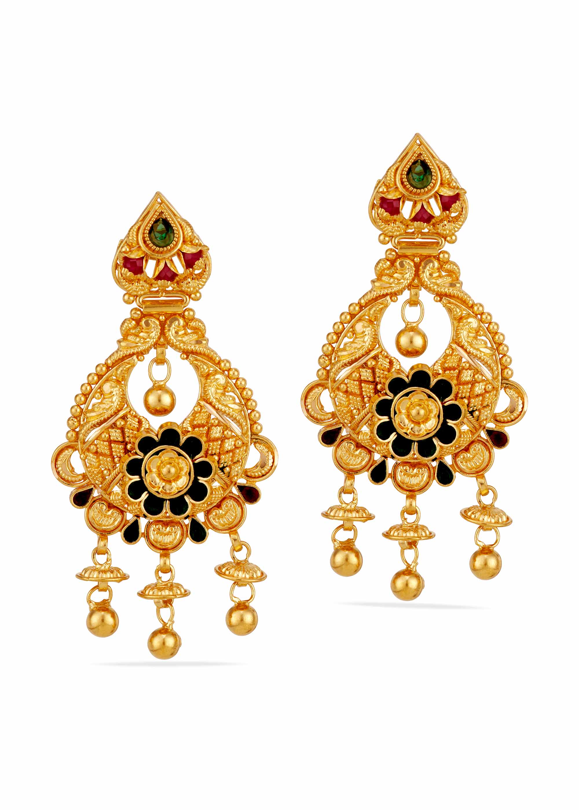 Heritage Aura Muse 22K Gold Earring
