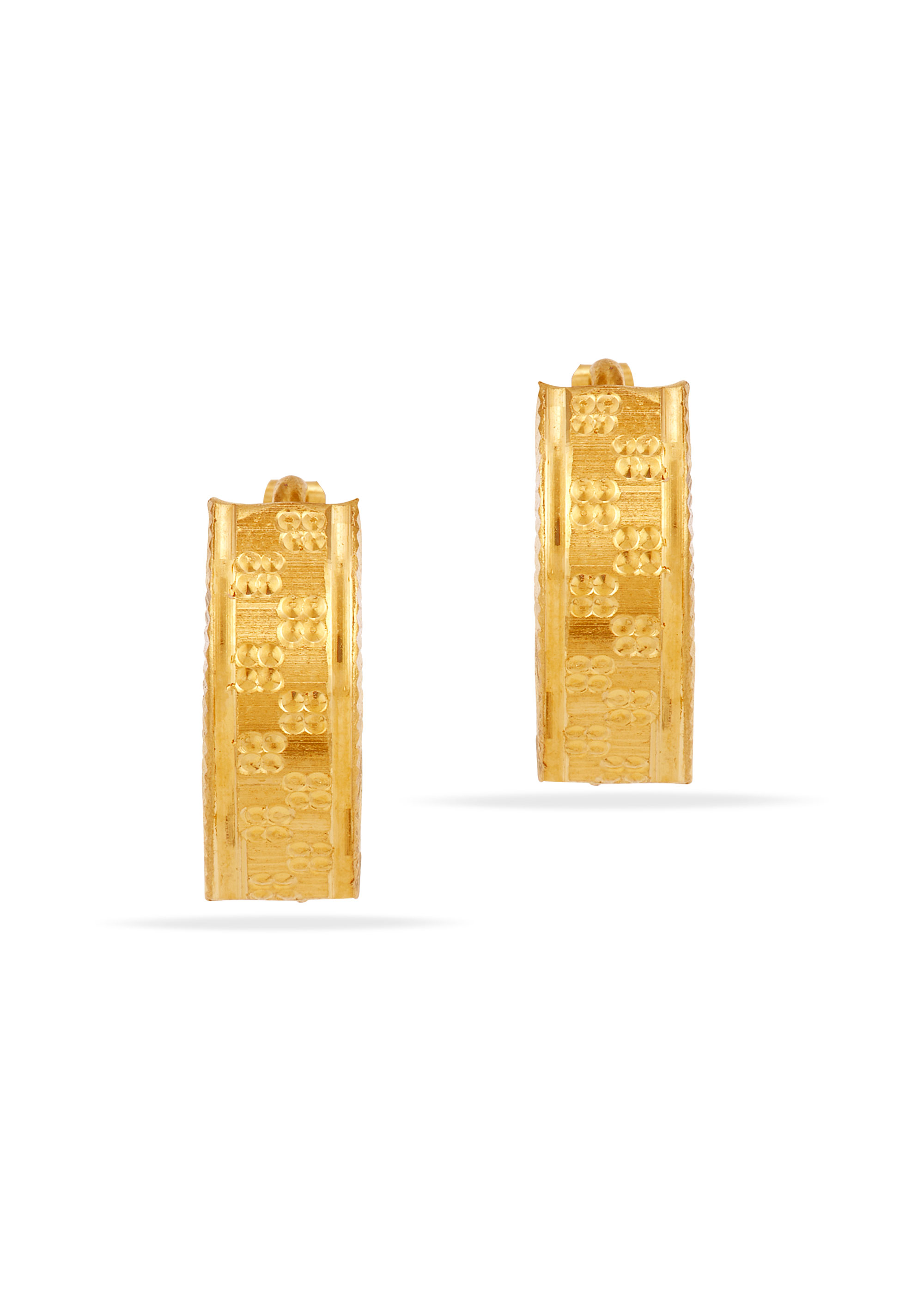 V Harmony 22K Gold Rajkot Earring