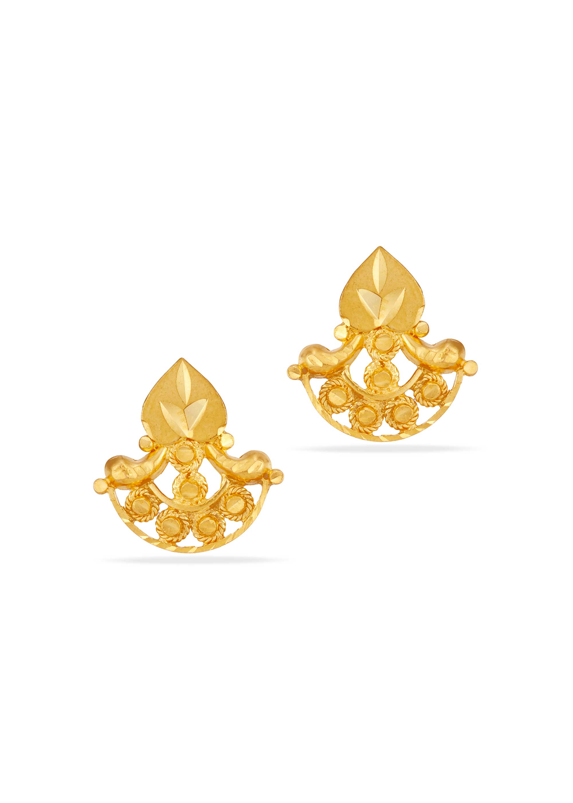 Tiny Tradition 22K Gold Baby Stud Earring