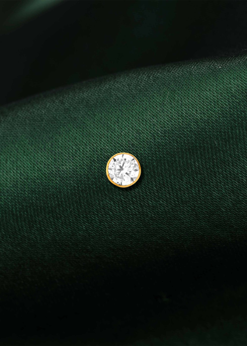 Heritage Grace 22K Gold Nose Pin