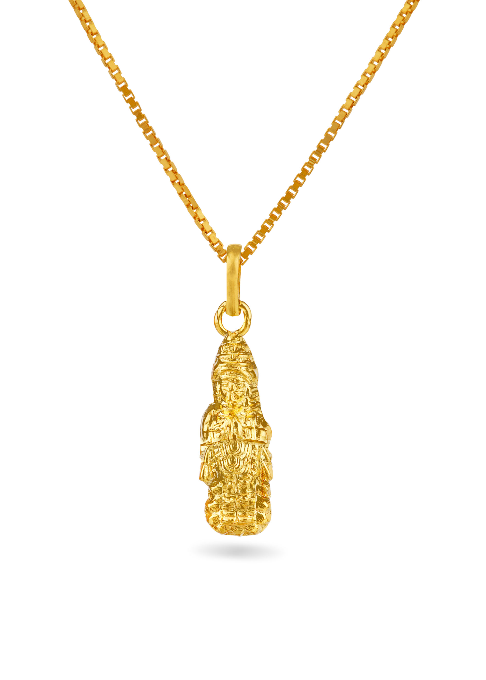Plain Hanuman 22K Gold Men Traditional Pendant