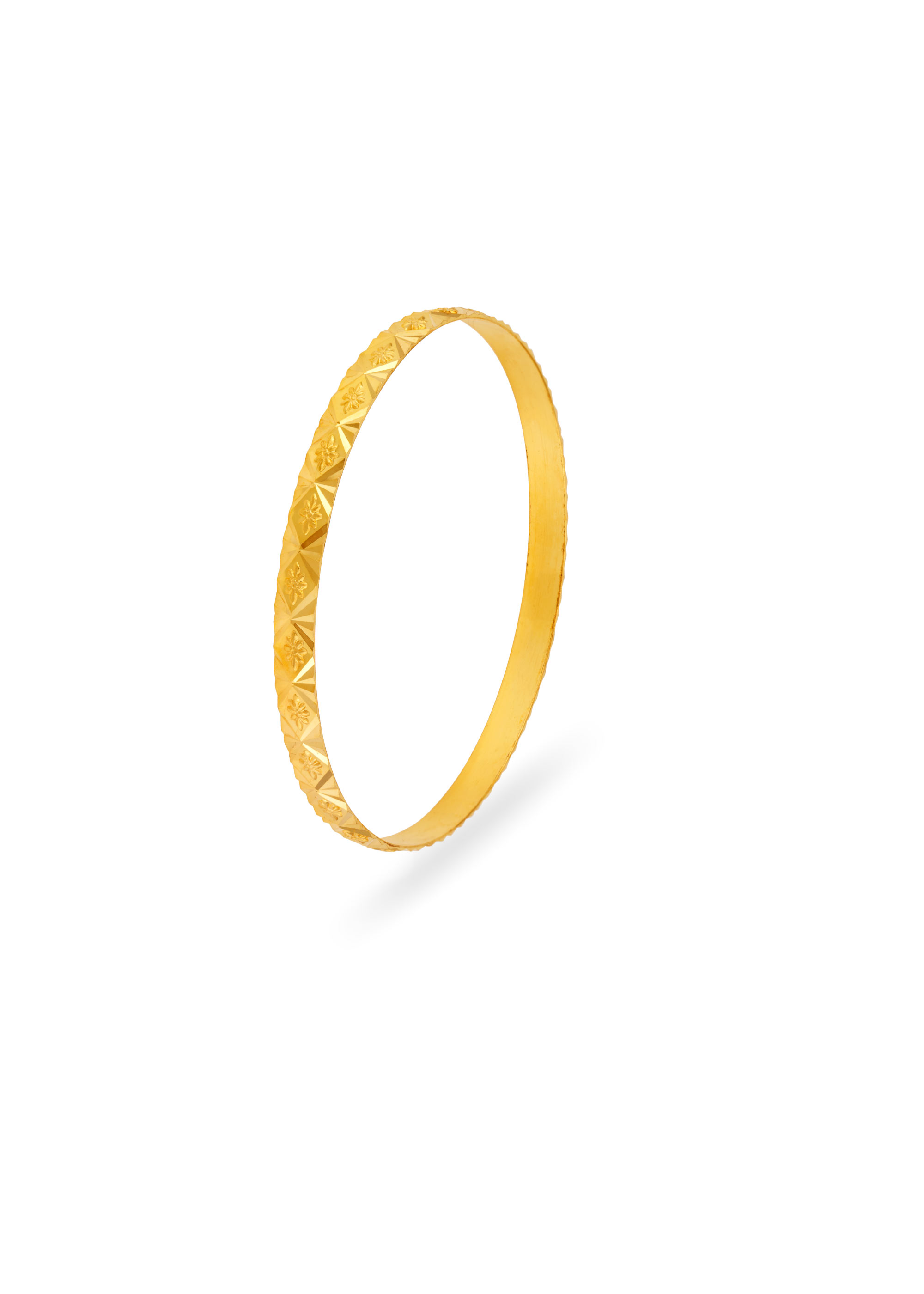 Artisan Crafted 22K Gold Bangle