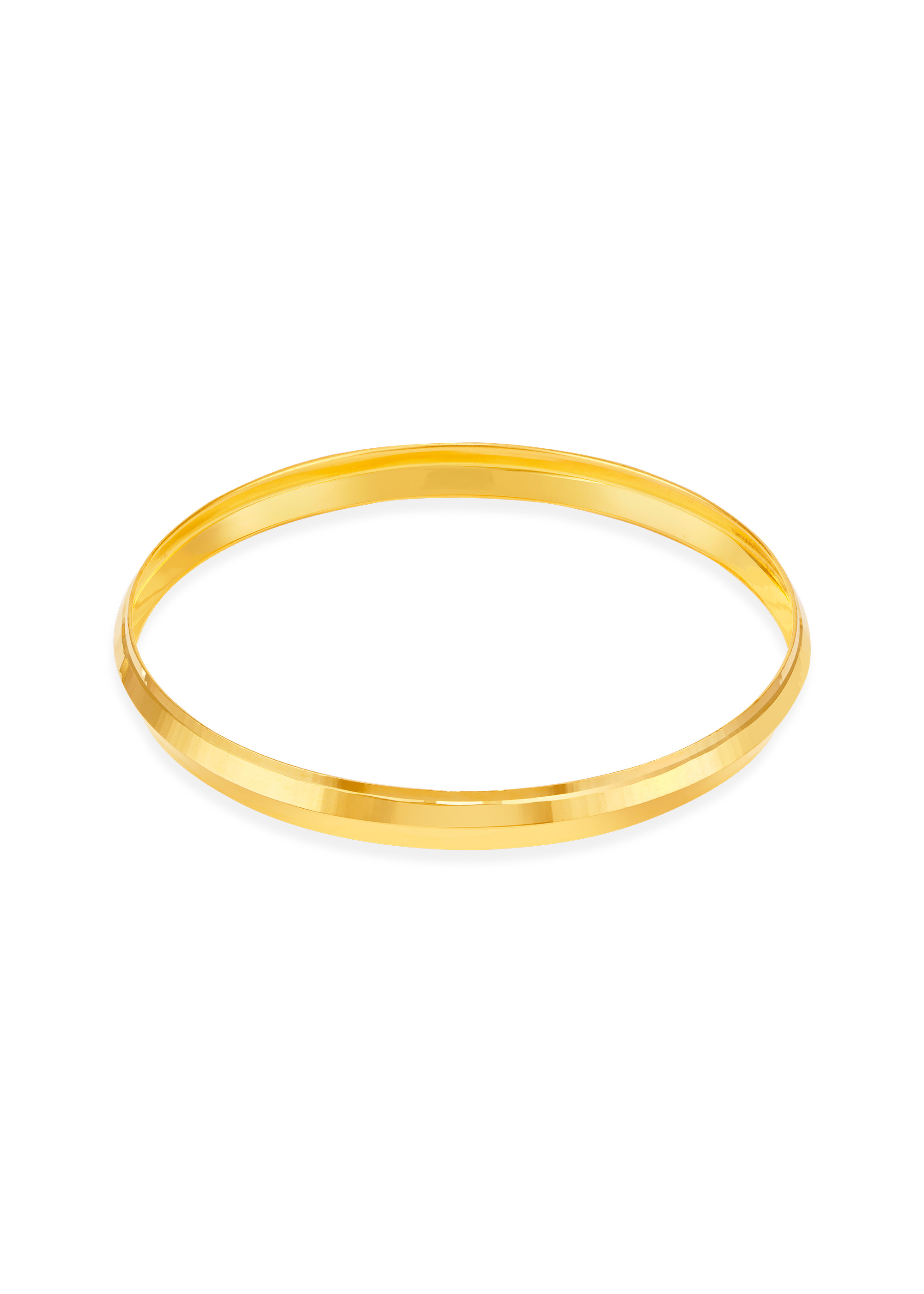 Classic Golden 22K Gold Men's Kada