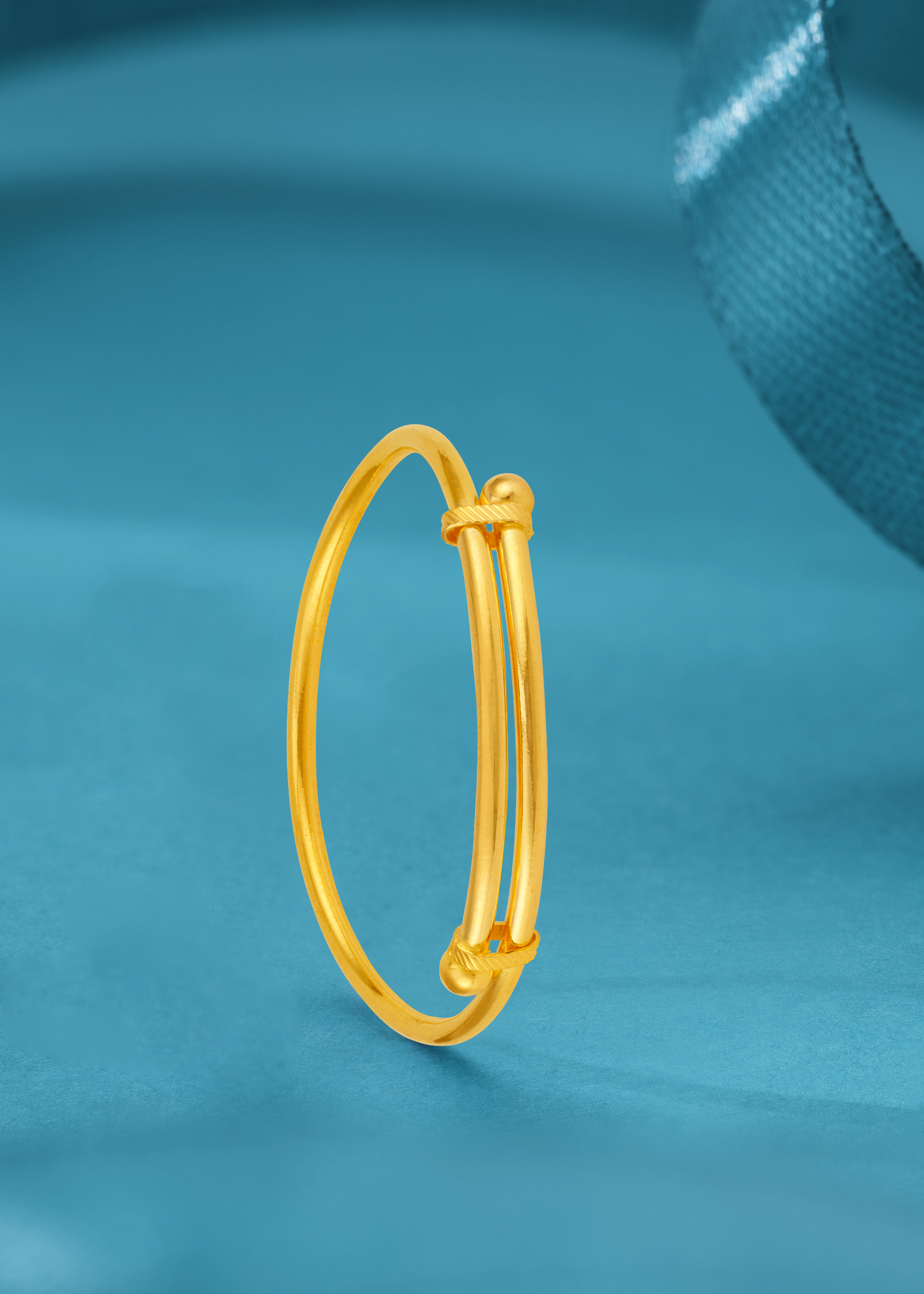 Baby Flex 22K Gold Adjustable Bangle