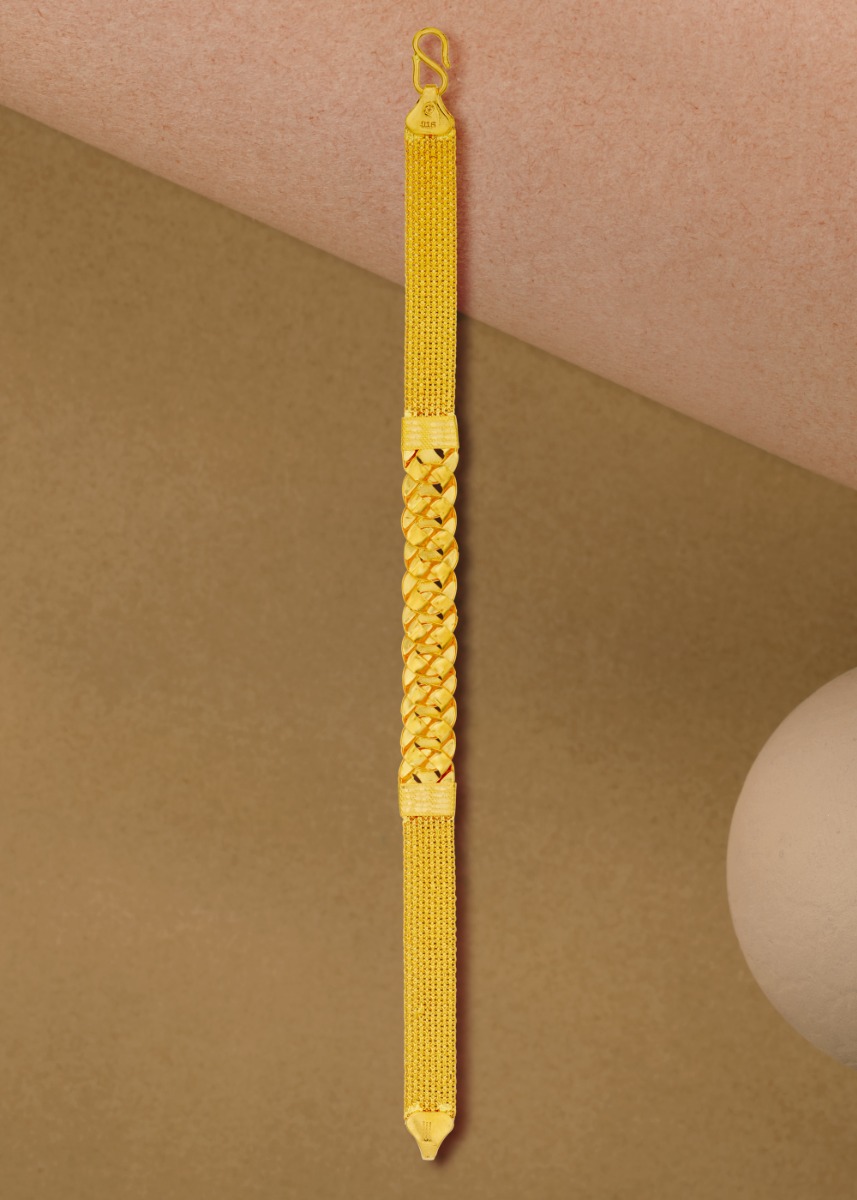 Strong and Sturdy 22K Gold Bracelet