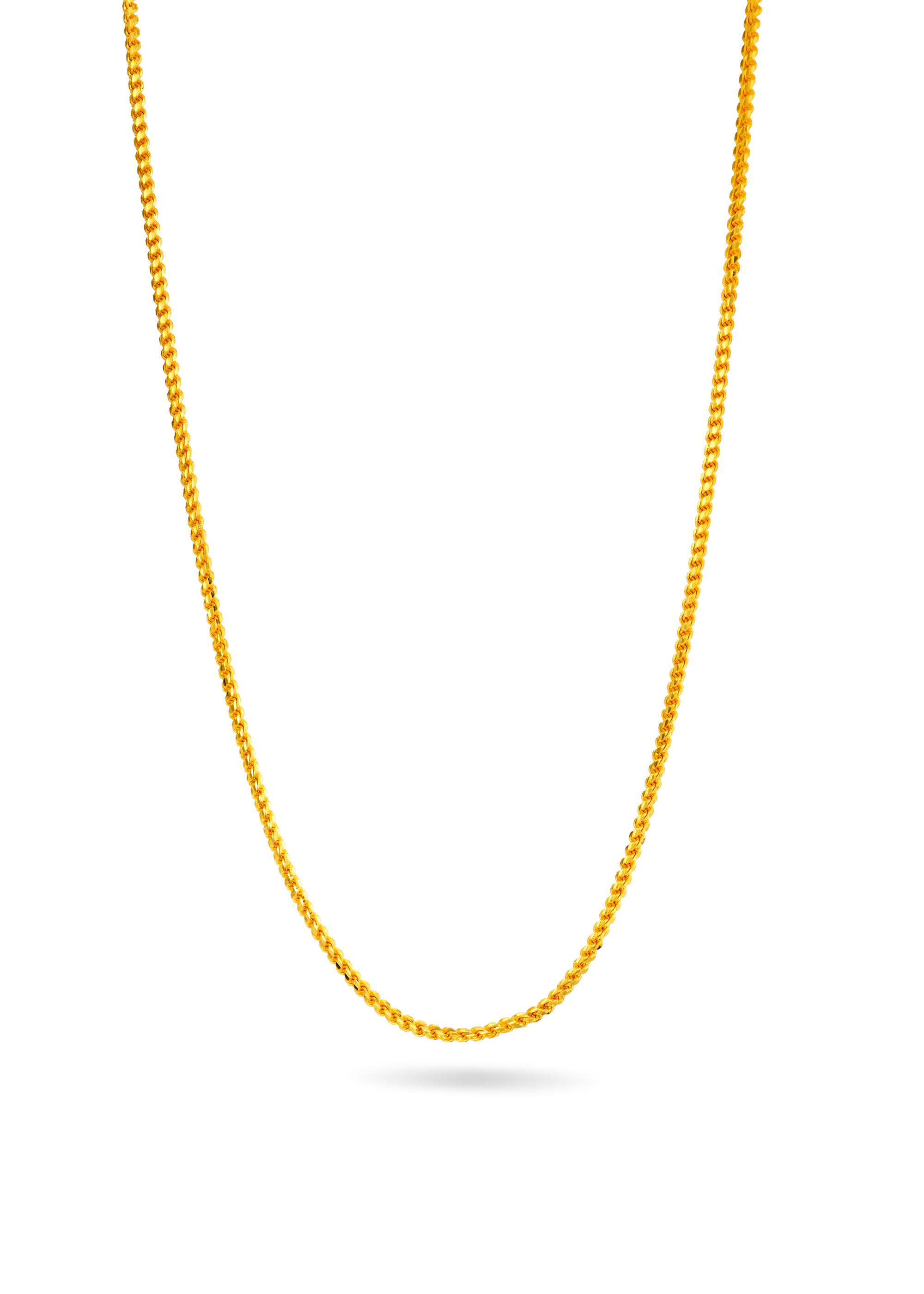 Classic Rope 22K Gold Chain
