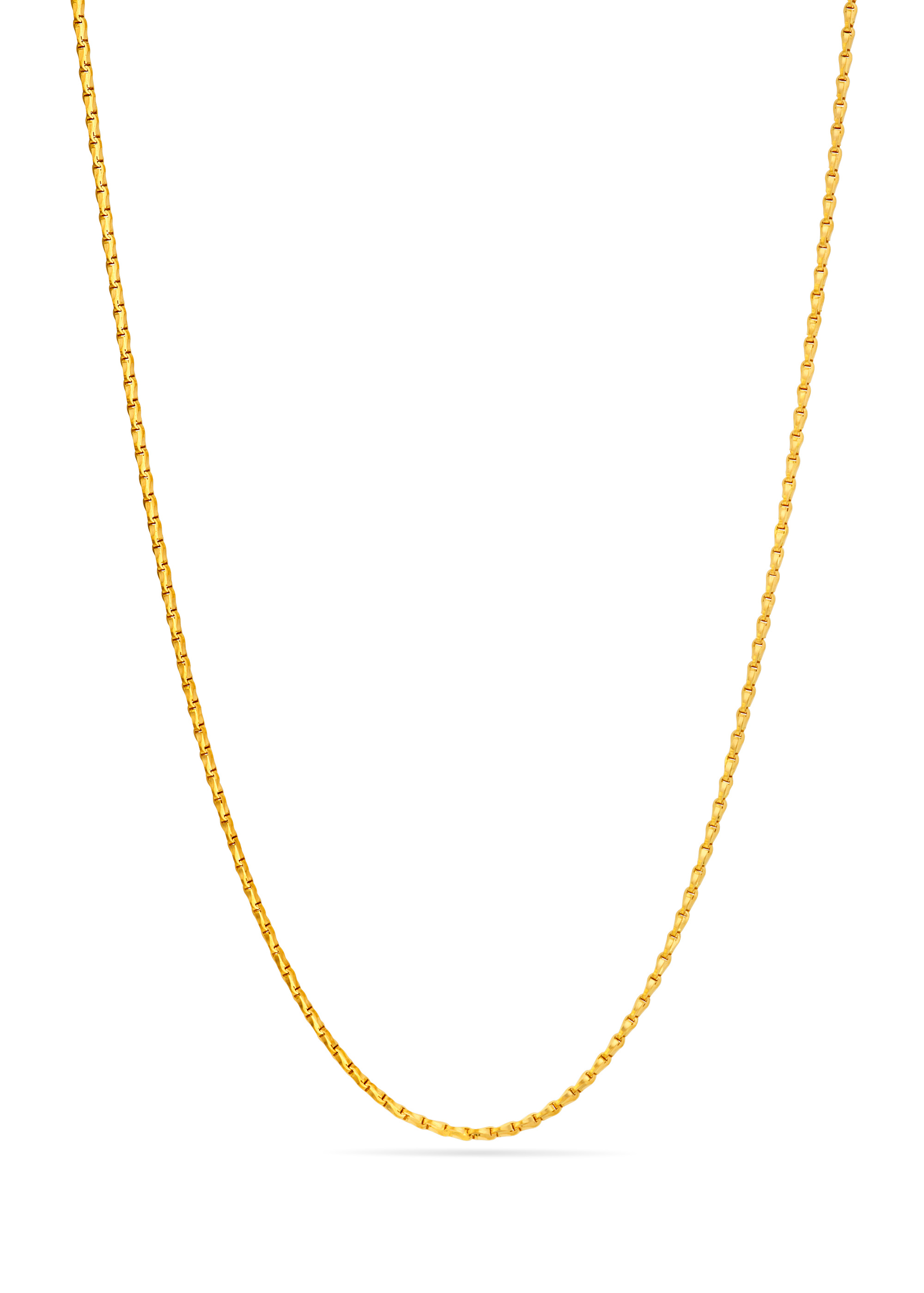 Wheat Link 22K Gold Heritage Chain