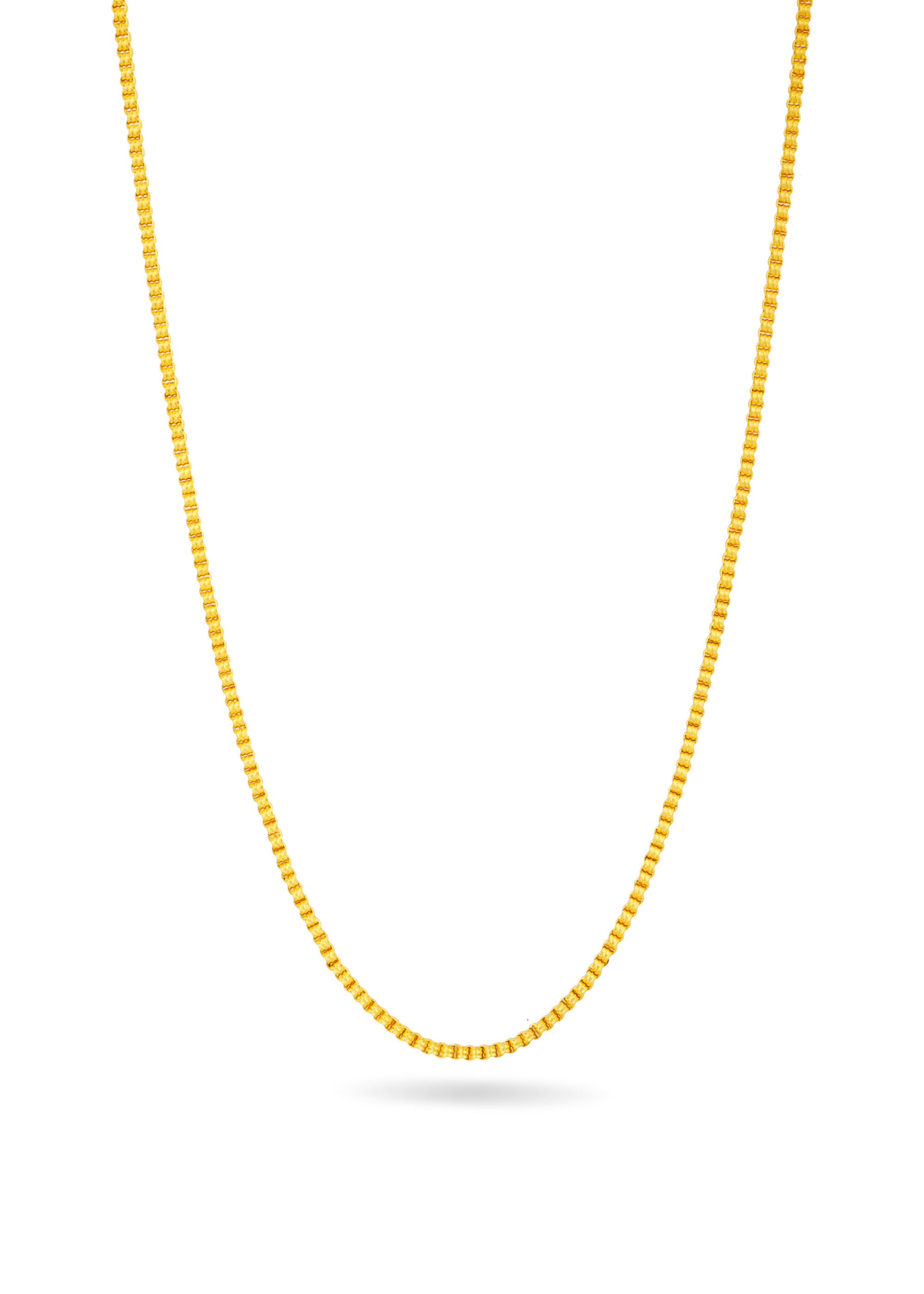 Kerala Inspired Lightweight 22K Gold Chain