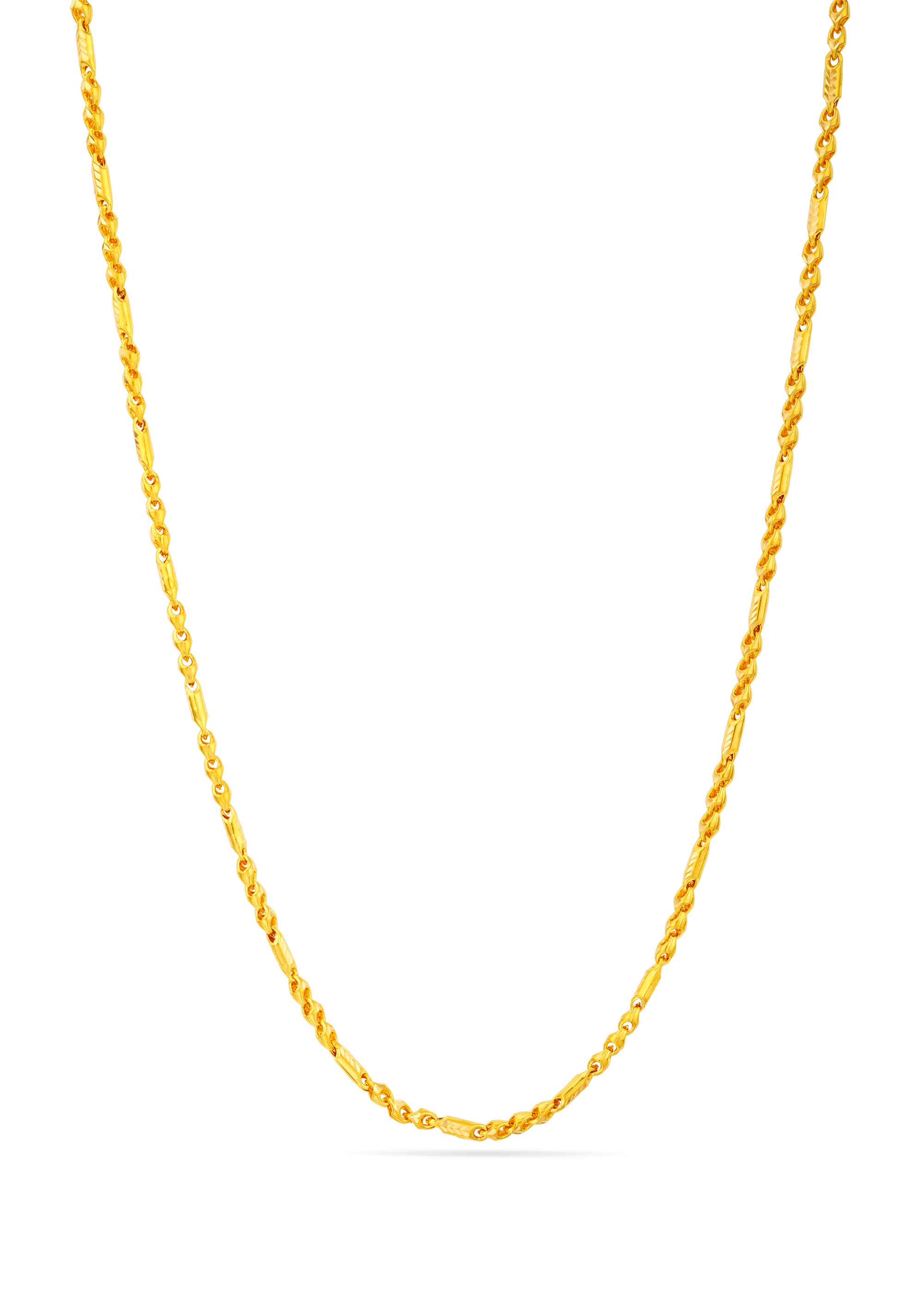 Bold Elegance 22K Gold Men's Chain