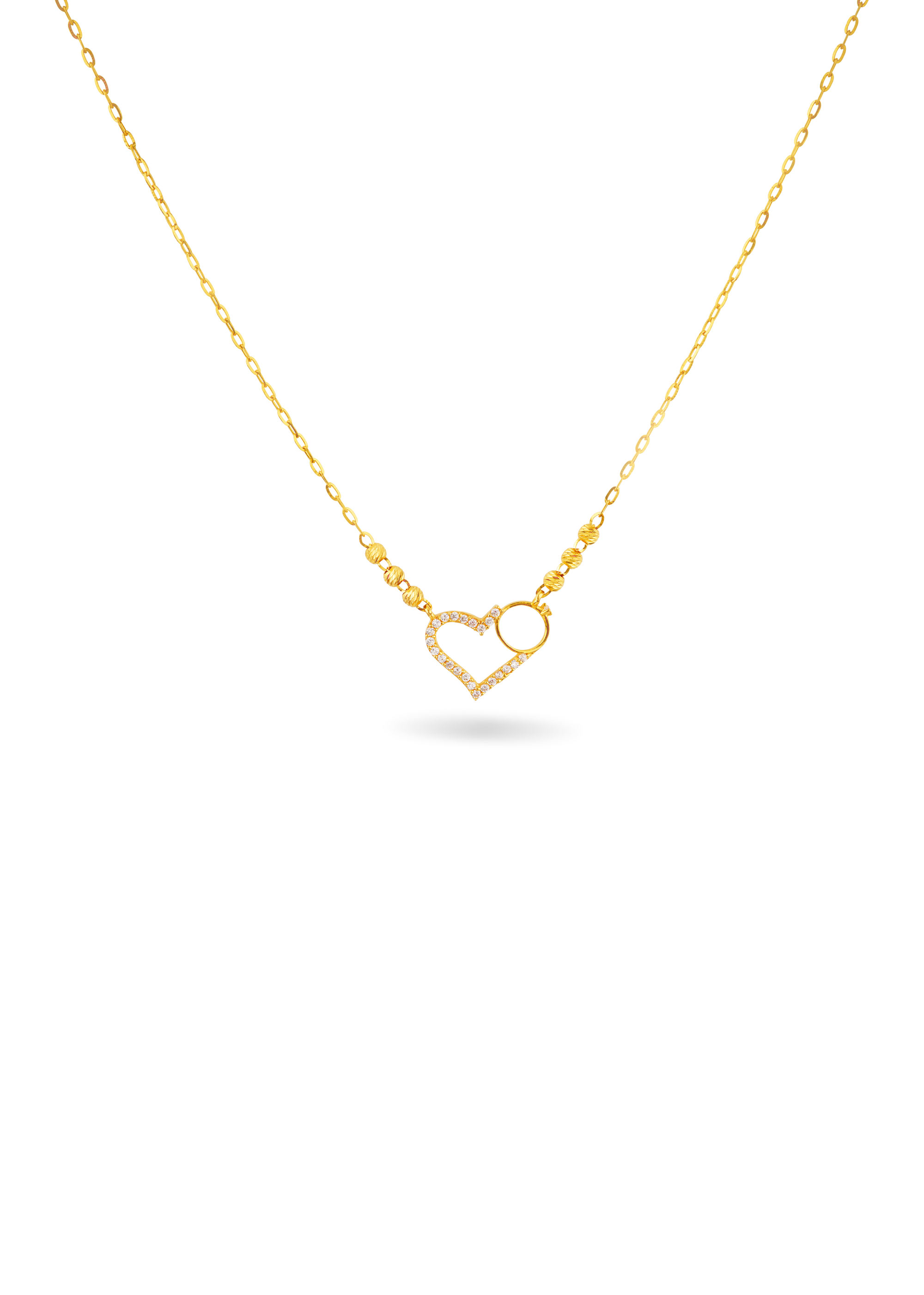 Machine Fancy 22K Gold Chain