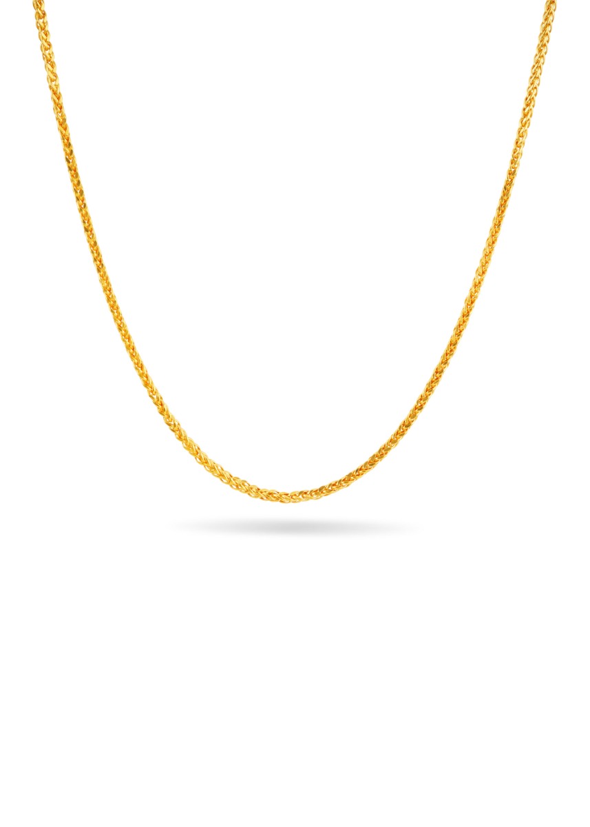 Twisted Indo Italian 22K Gold Chain