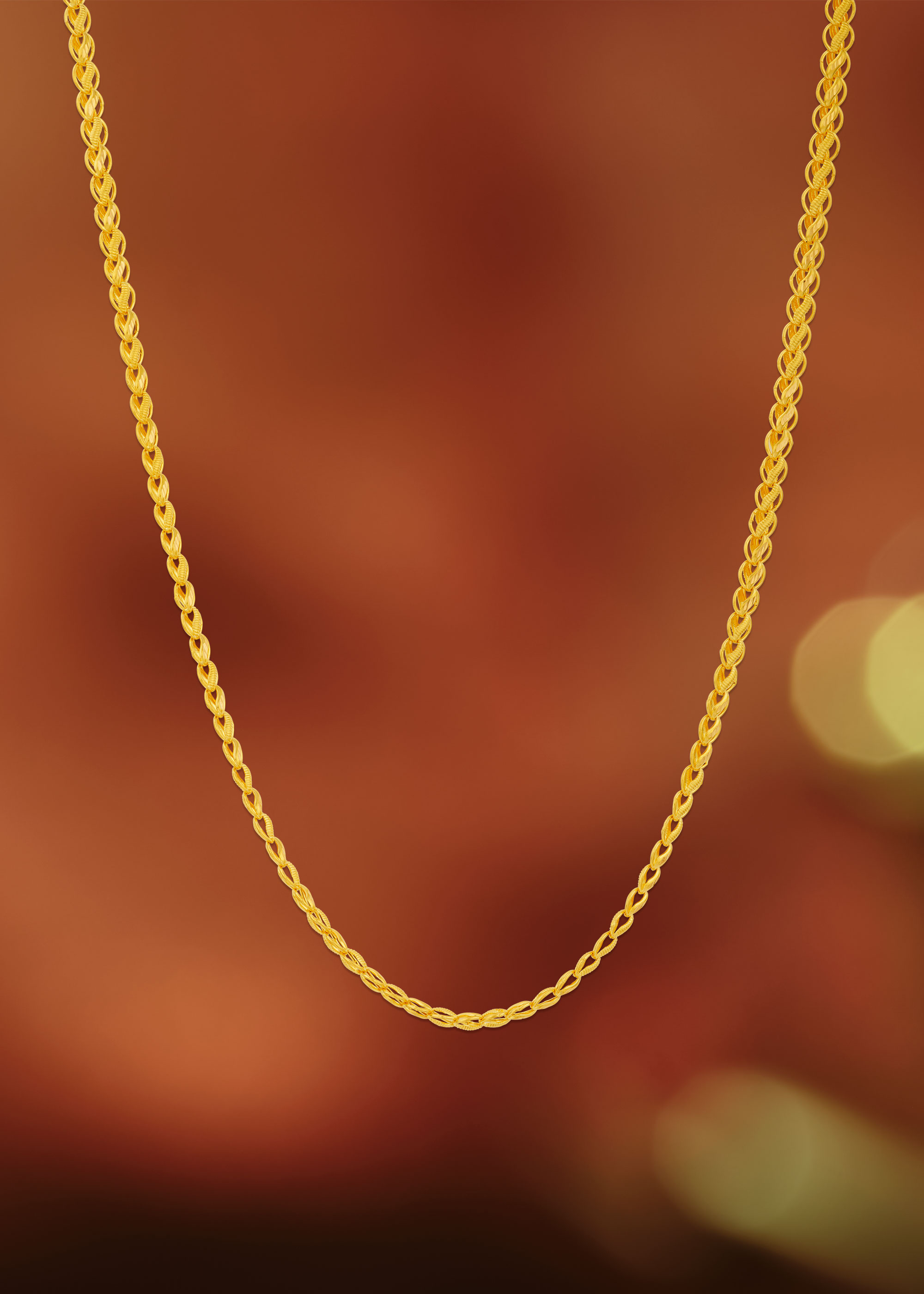 Classic Shine Elegance 22K Gold Chain