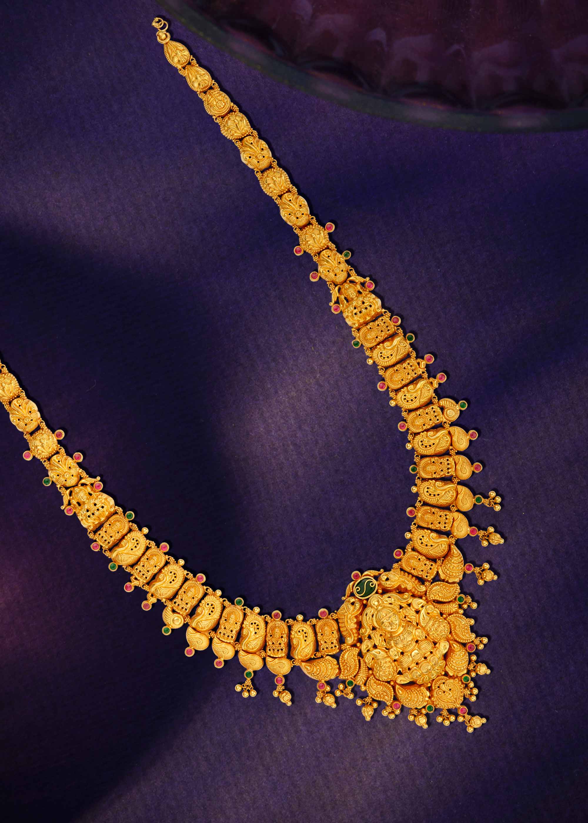 Bridal Temple Necklace Long
