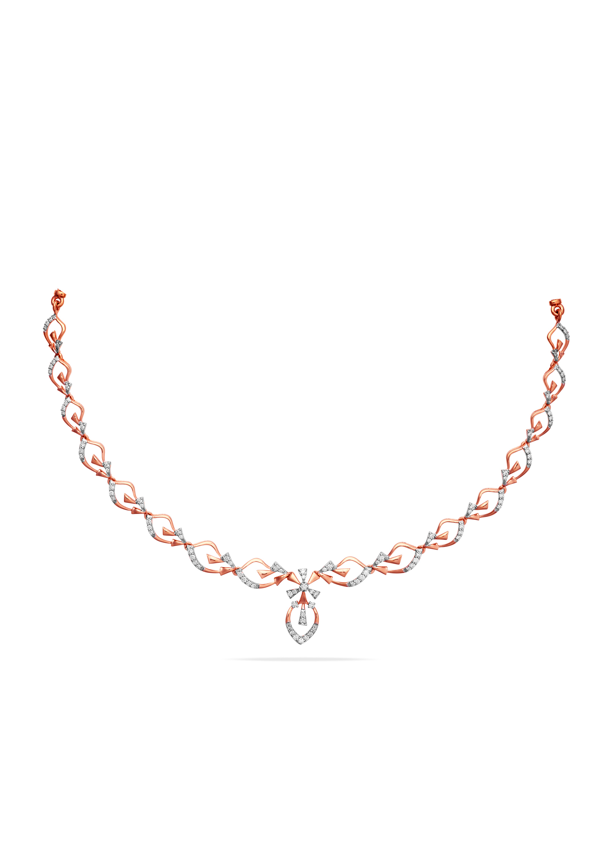 Petal Grace Diamond Necklace