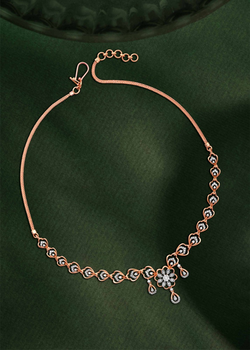 Traditional Toran Celebration Diamond Necklace