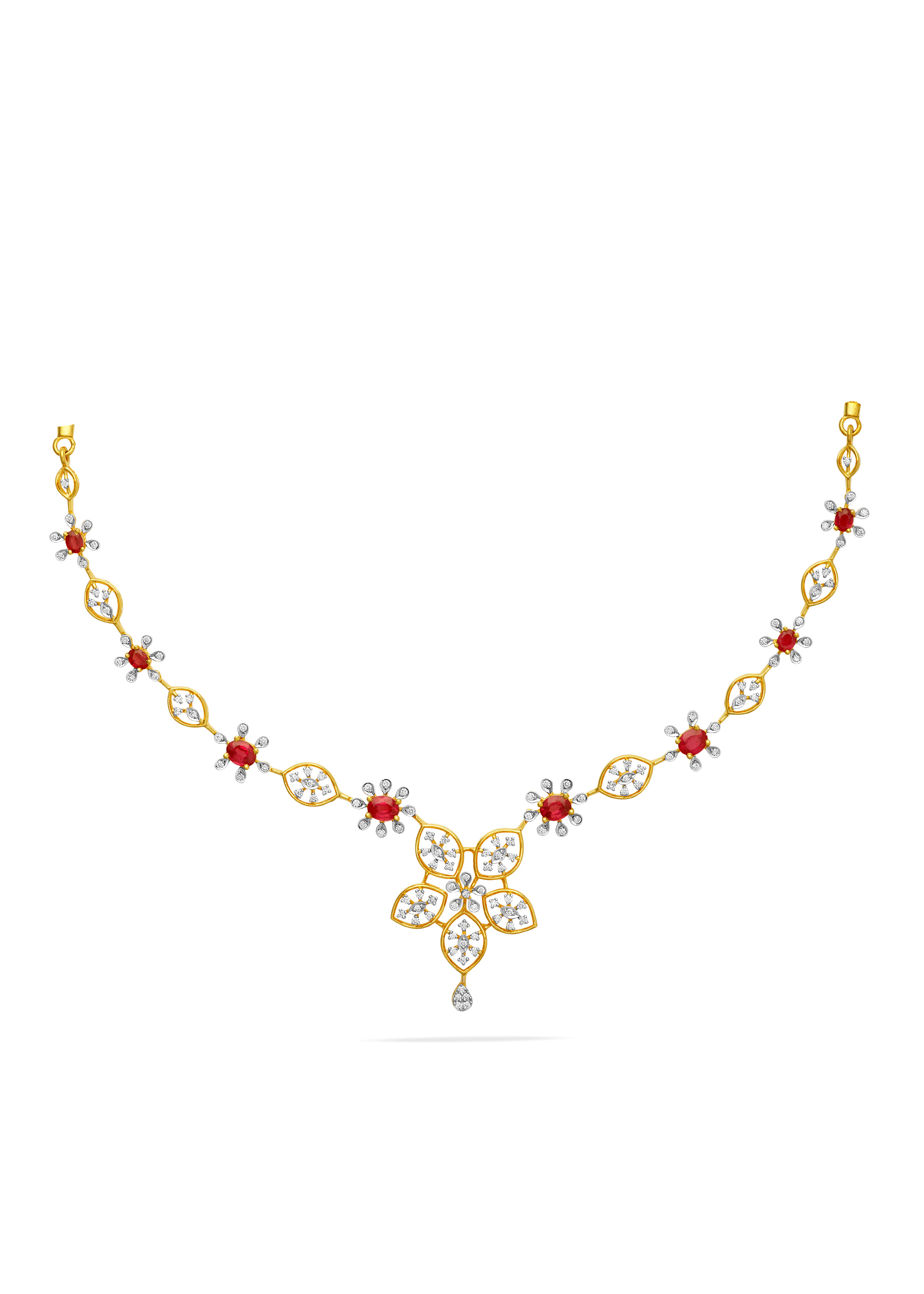 Natural Bloom Diamond Necklace