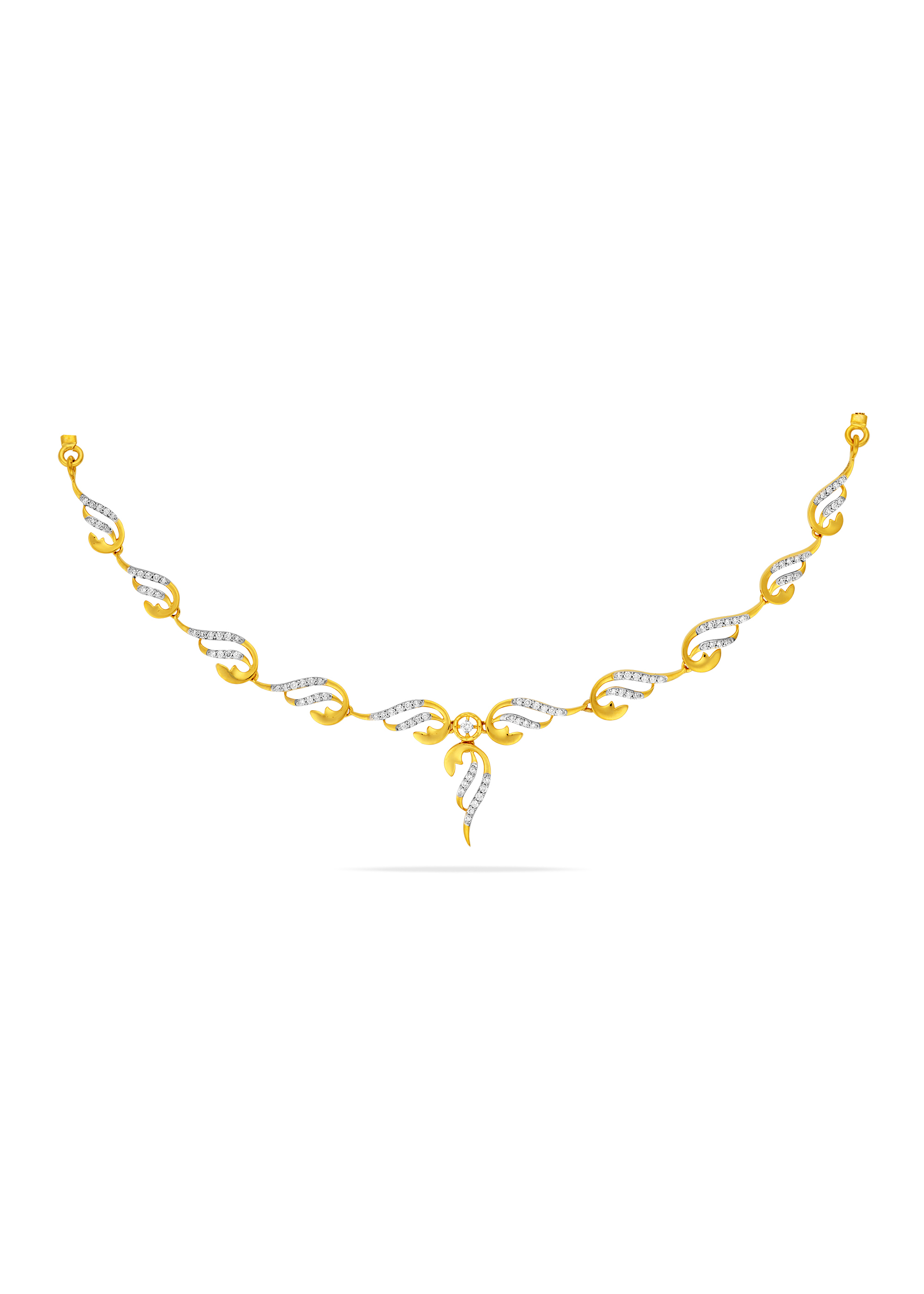 Dreamy Dahlia Diamond Necklace