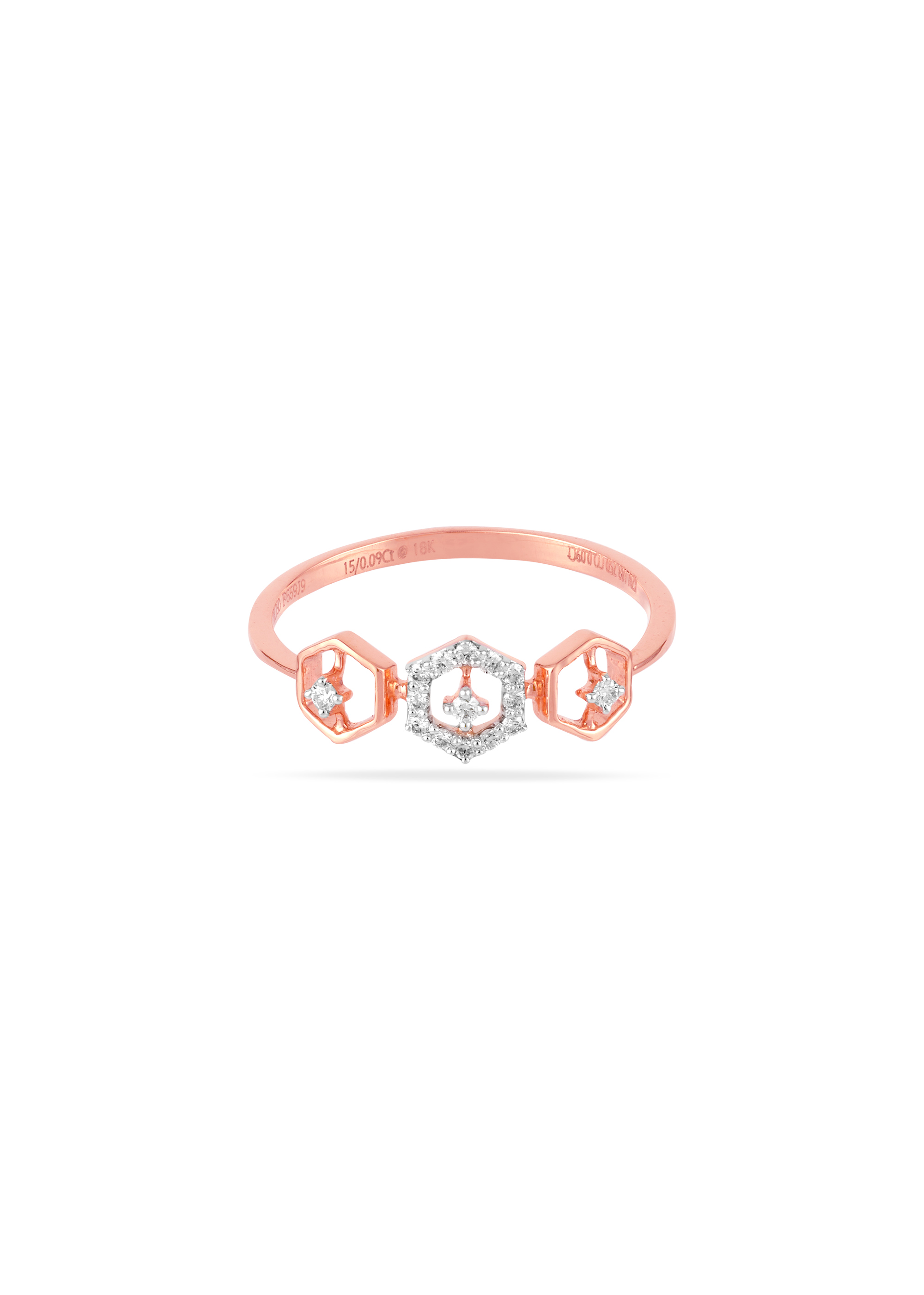 Contemporary Diamond Finger Ring
