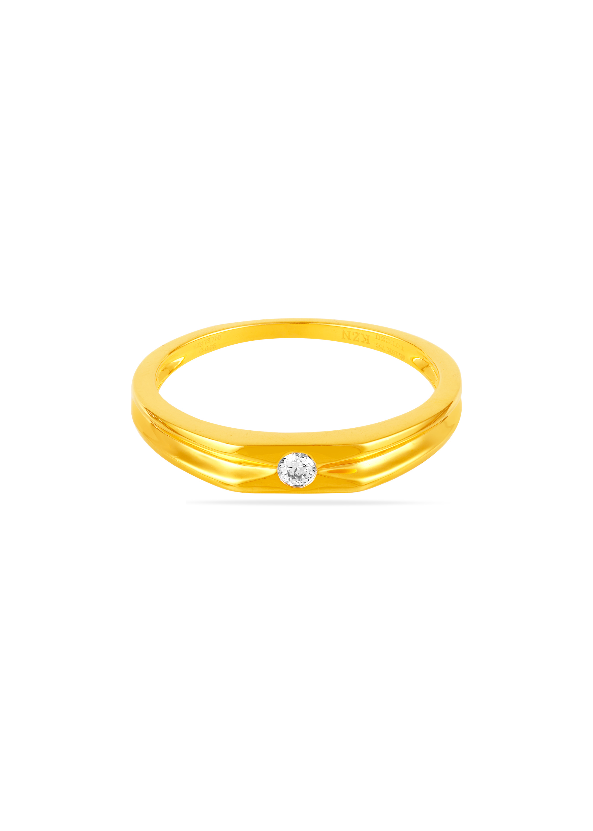 Men's Everyday Diamond Engagement Finger Ring