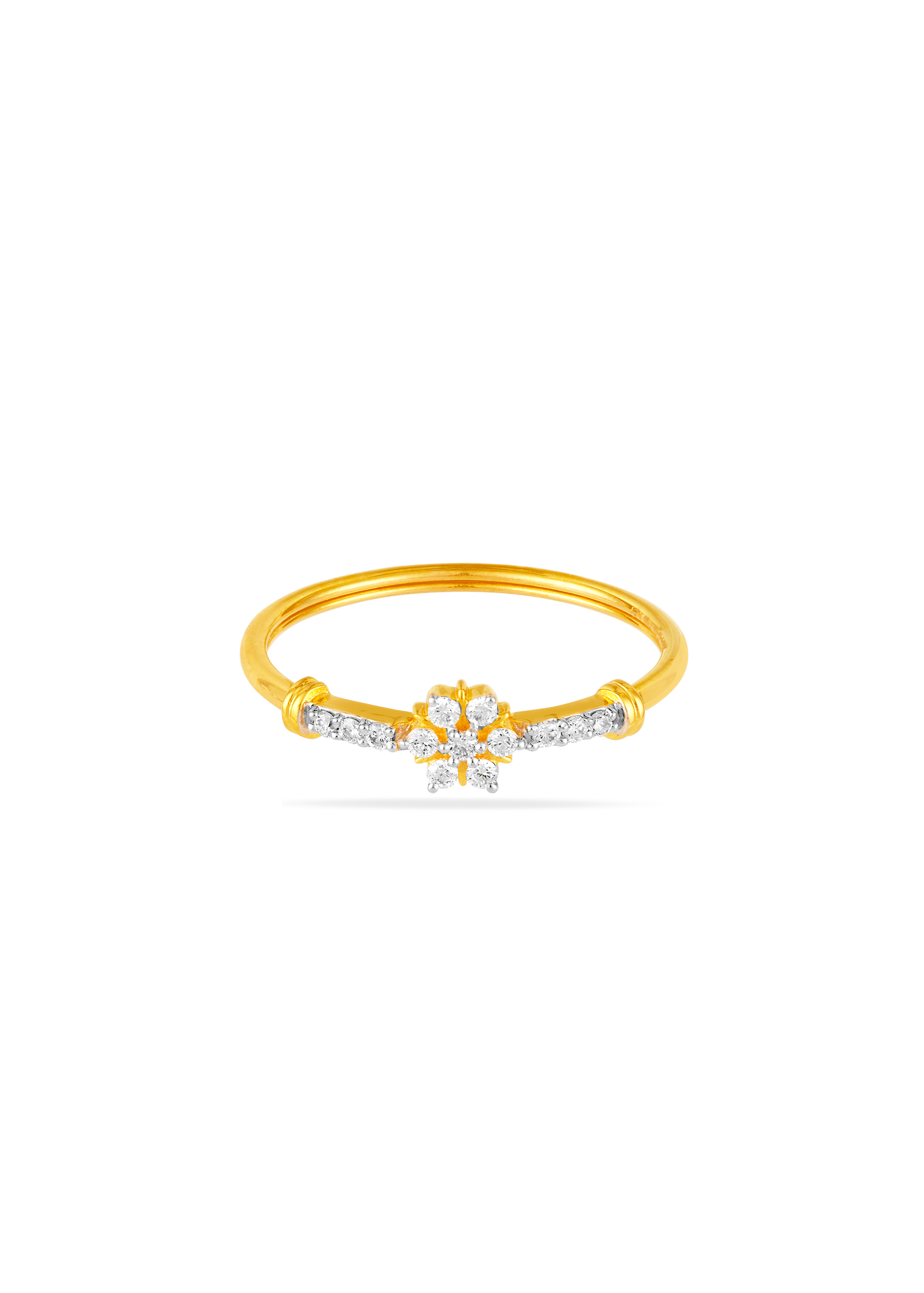 Traditional Arch Diamond Finger Ring