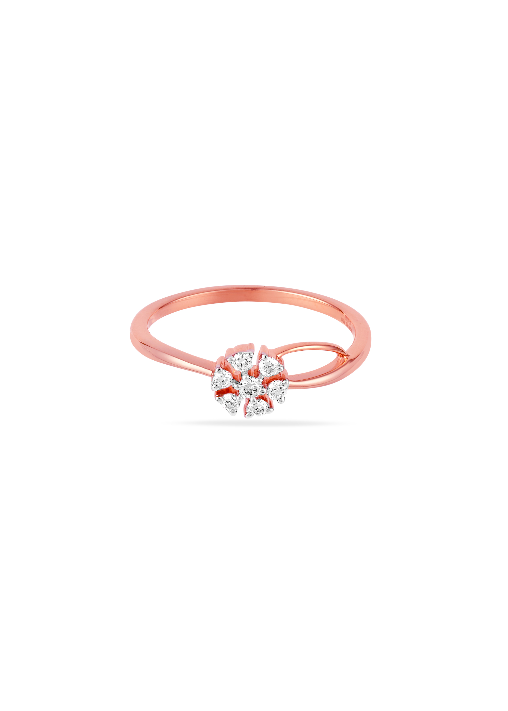 Timeless Blossom Diamond Finger Ring