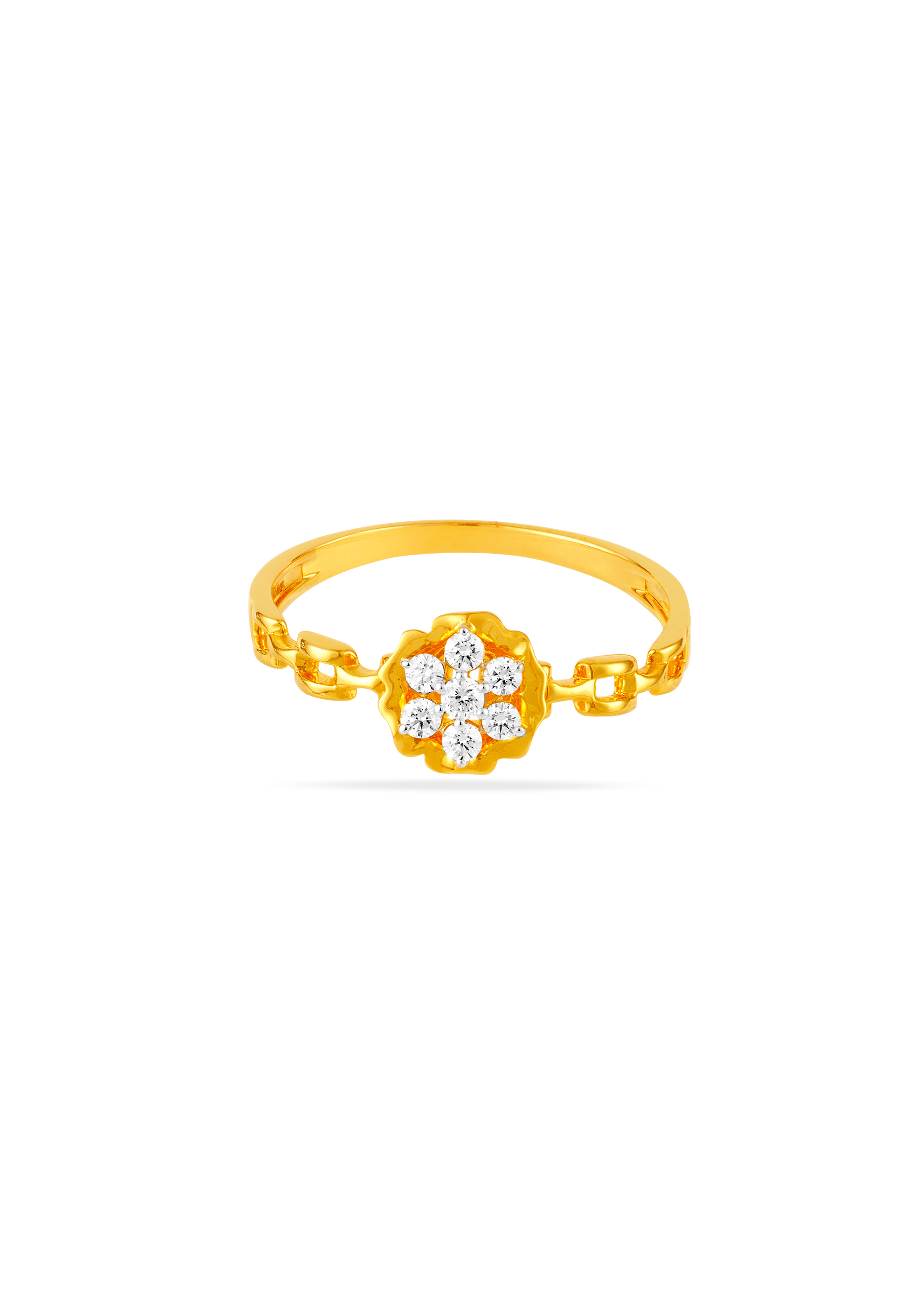 Lily Elegance Diamond Finger Ring