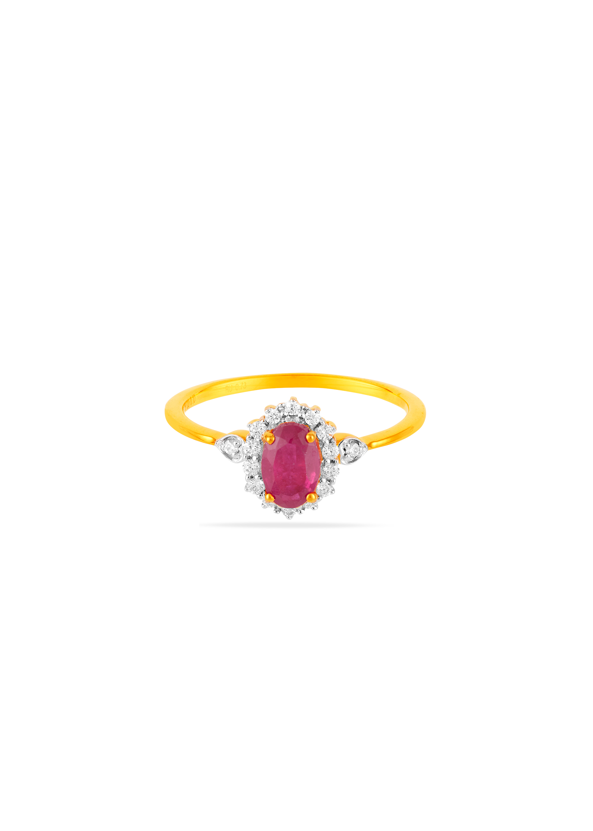 Nature's Lightweight Diamond Finger Ring