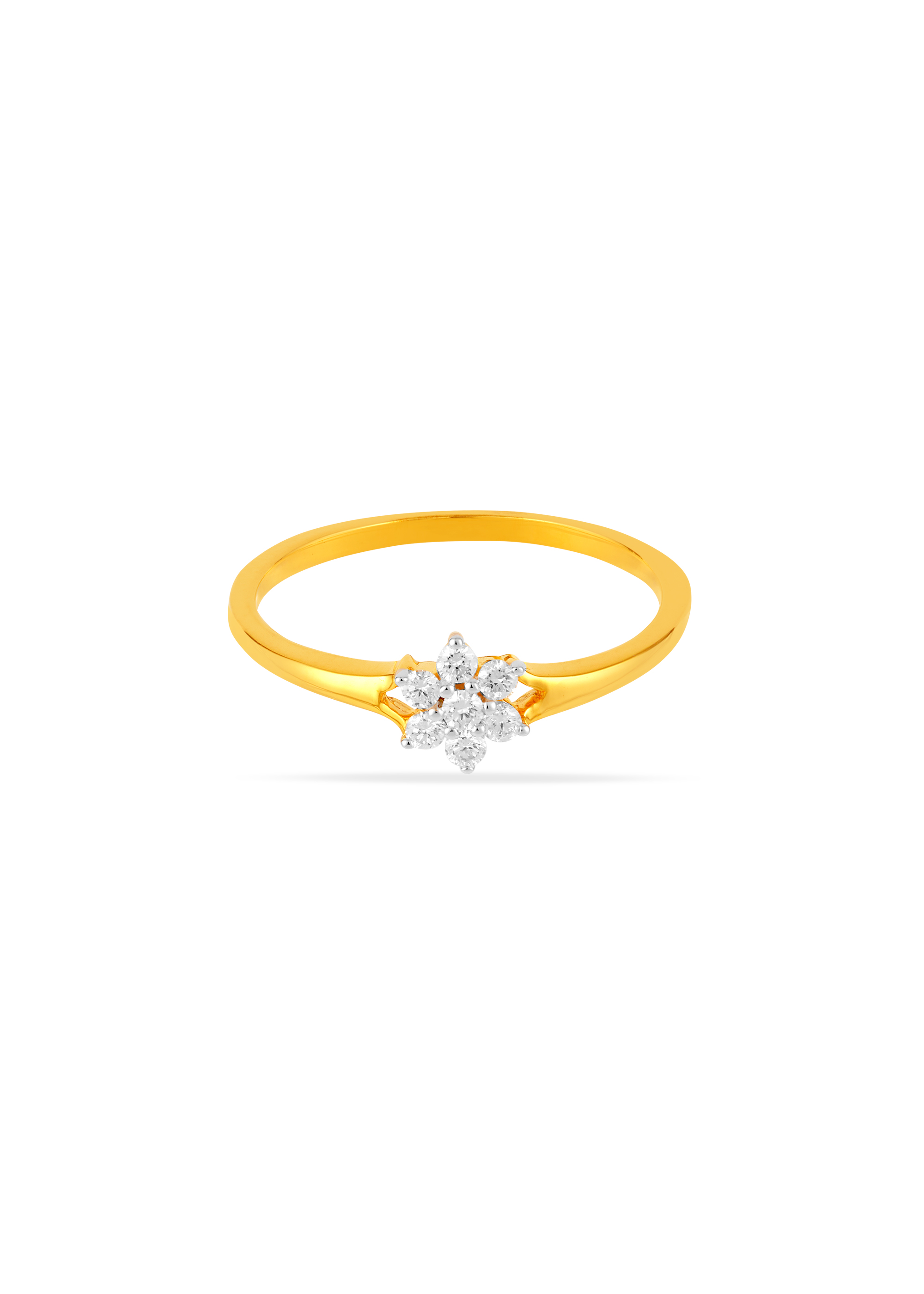 Classic Star-Studded Diamond Finger Ring
