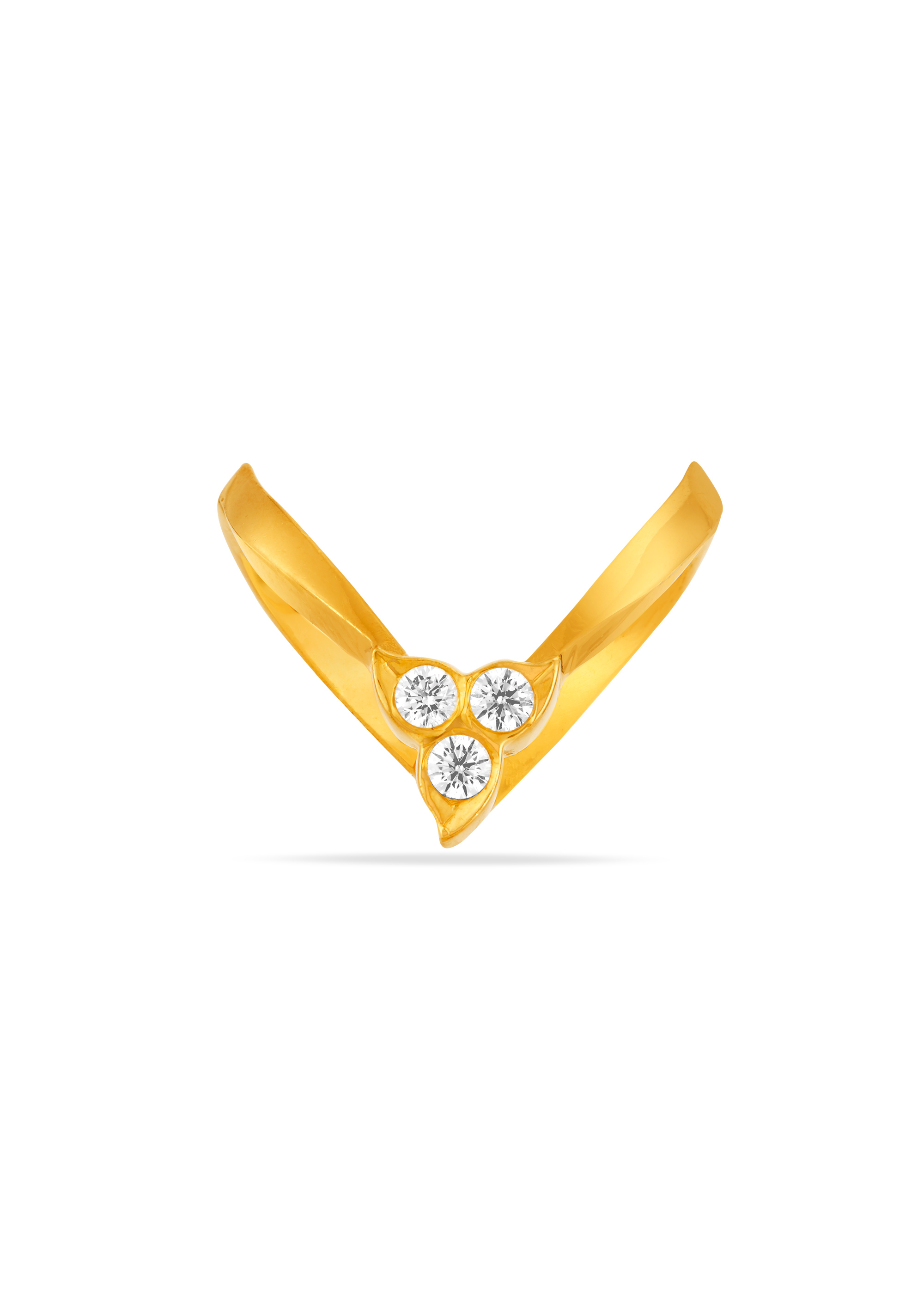 Vanki Elegance 22K Gold Party Finger Ring