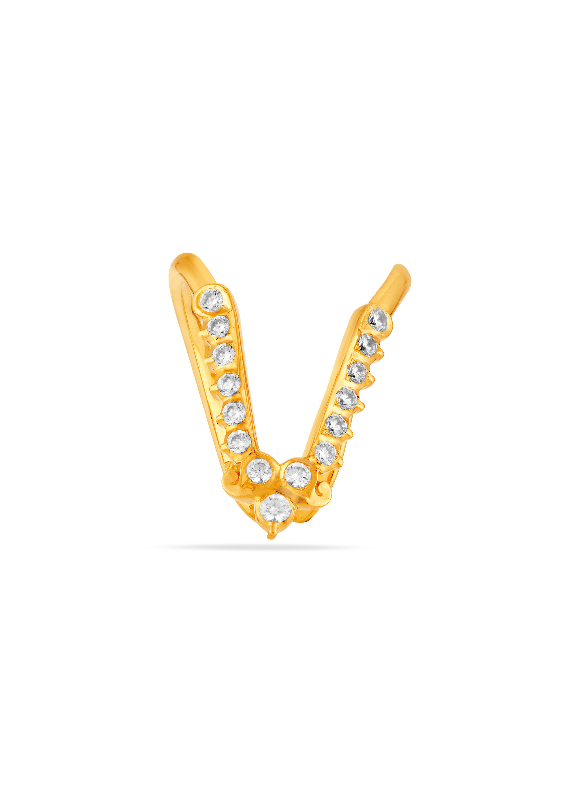 Vanki-Inspired Beauty 22K Gold Party Finger Ring