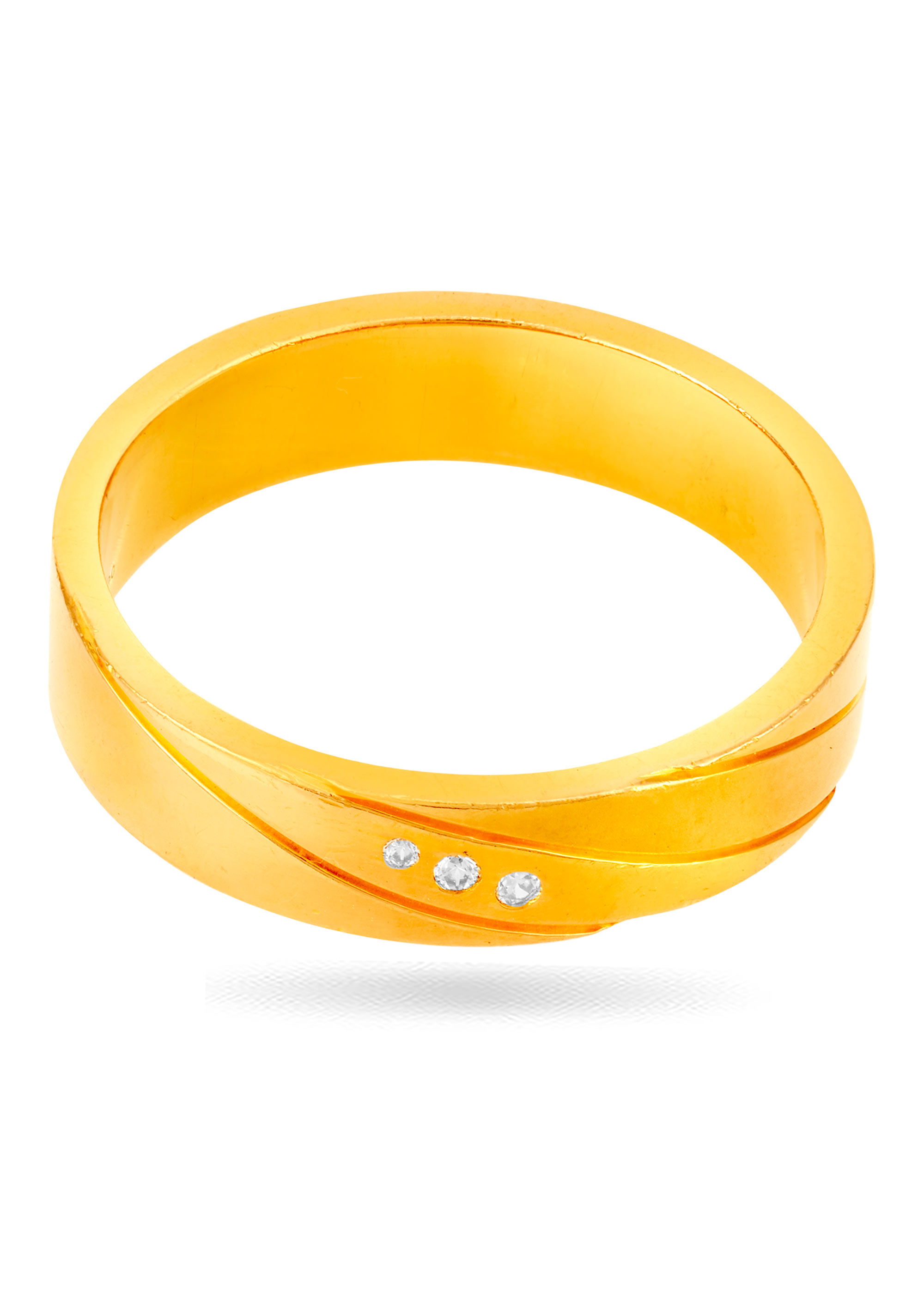 Forever Yours 22K Gold Couples Finger Ring