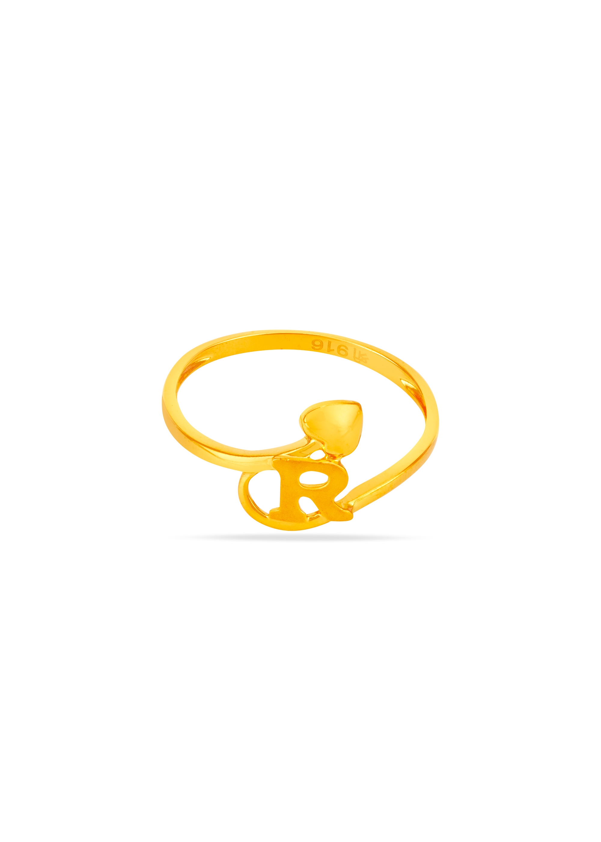 Personal Touch 22K Gold Finger Ring