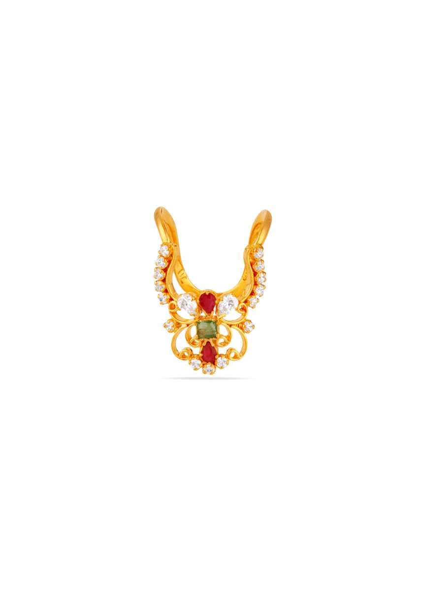 Regal Aura 22K Gold Radiant Party Finger Ring