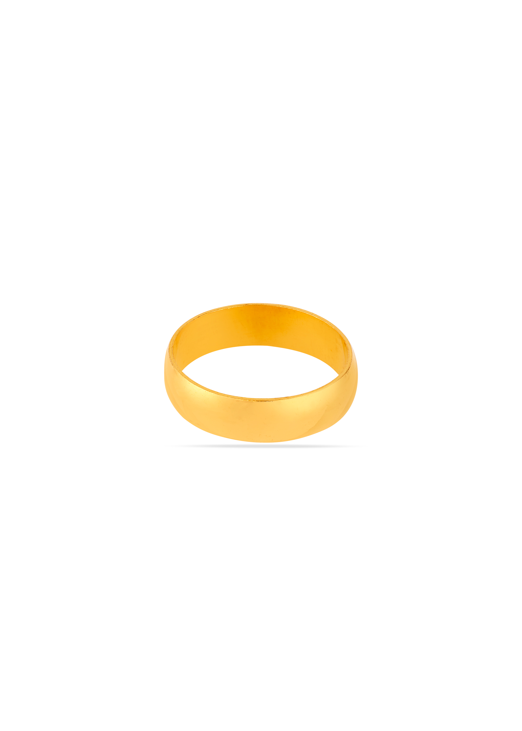 Classic Bold 22K Gold Engagement Finger Ring
