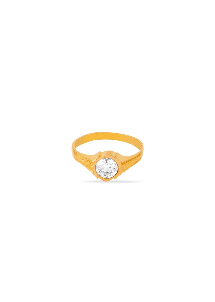 Nellore Spark 22K Gold Baby's Finger Ring