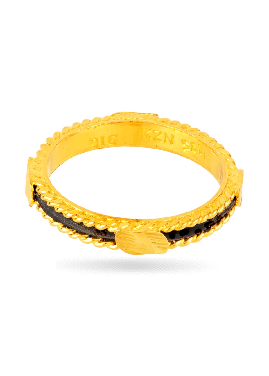 Elephant Wisdom 22K Gold Finger Ring