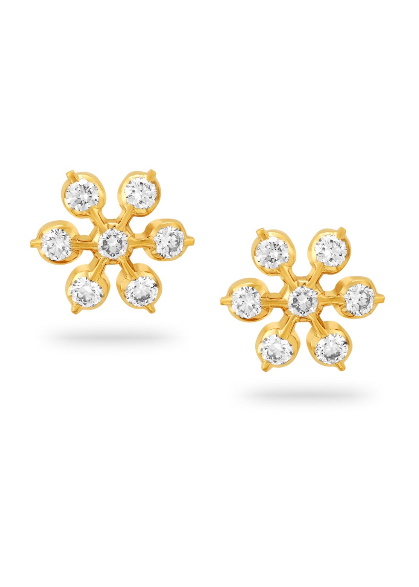 Blooming Inspiration Diamond Stud Earring