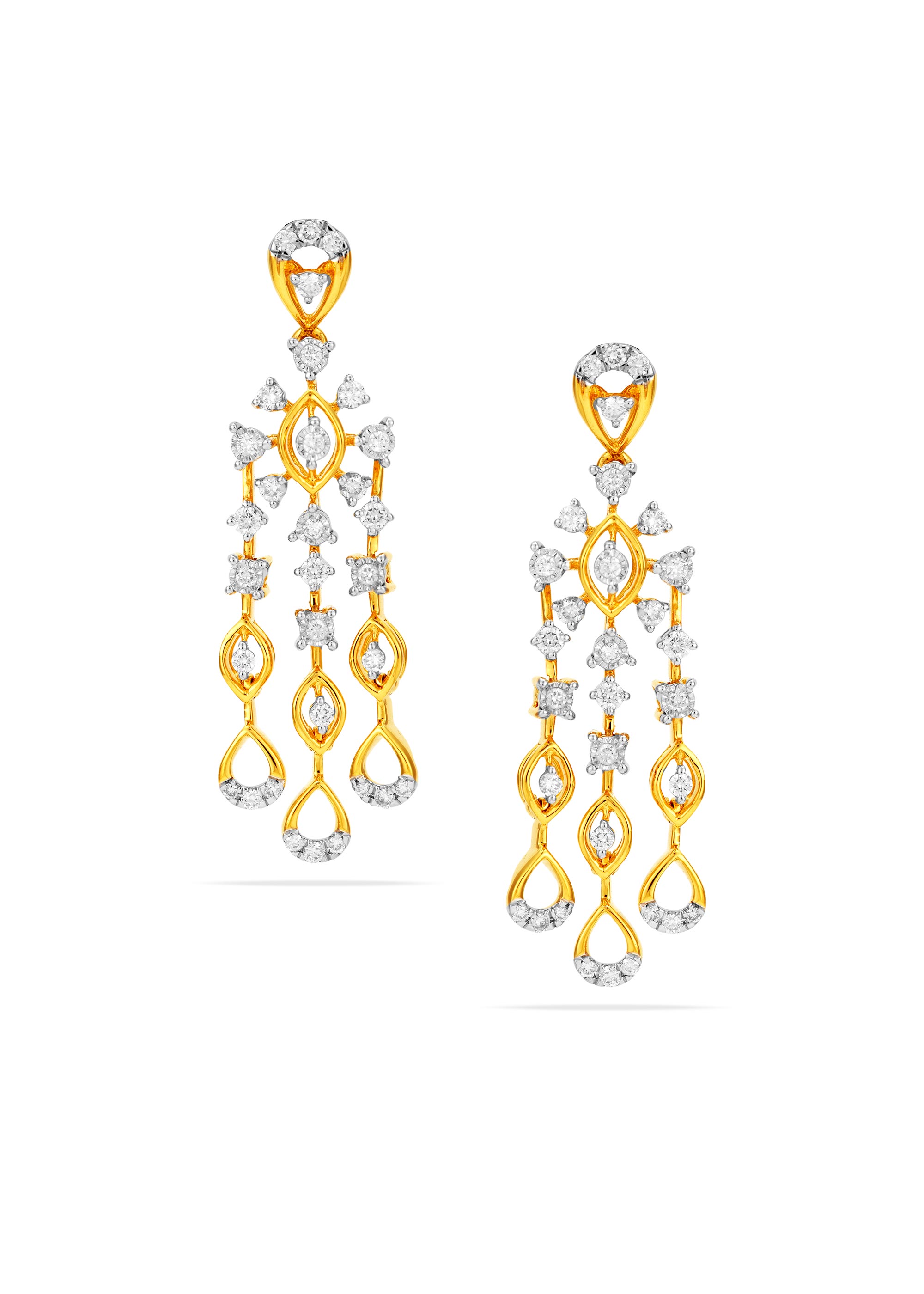 Angel Collection Diamond Hanging Earring