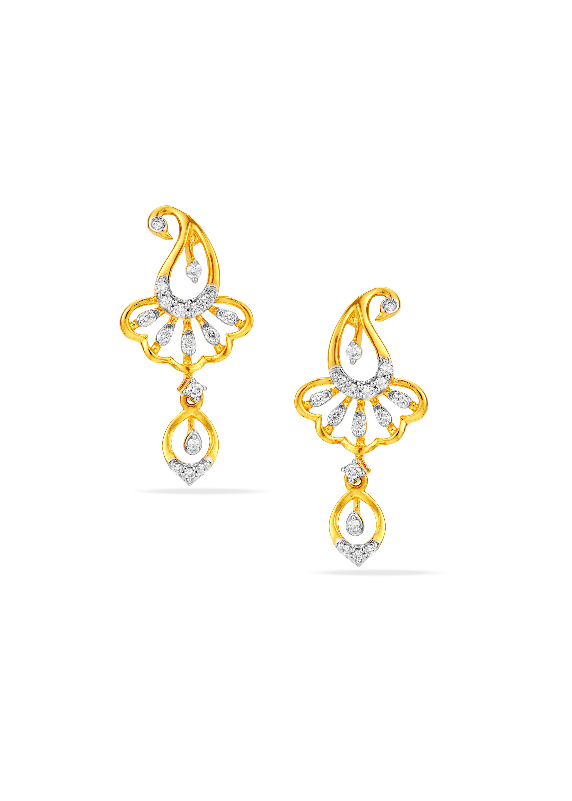 Heritage Glow Diamond Hanging Earring