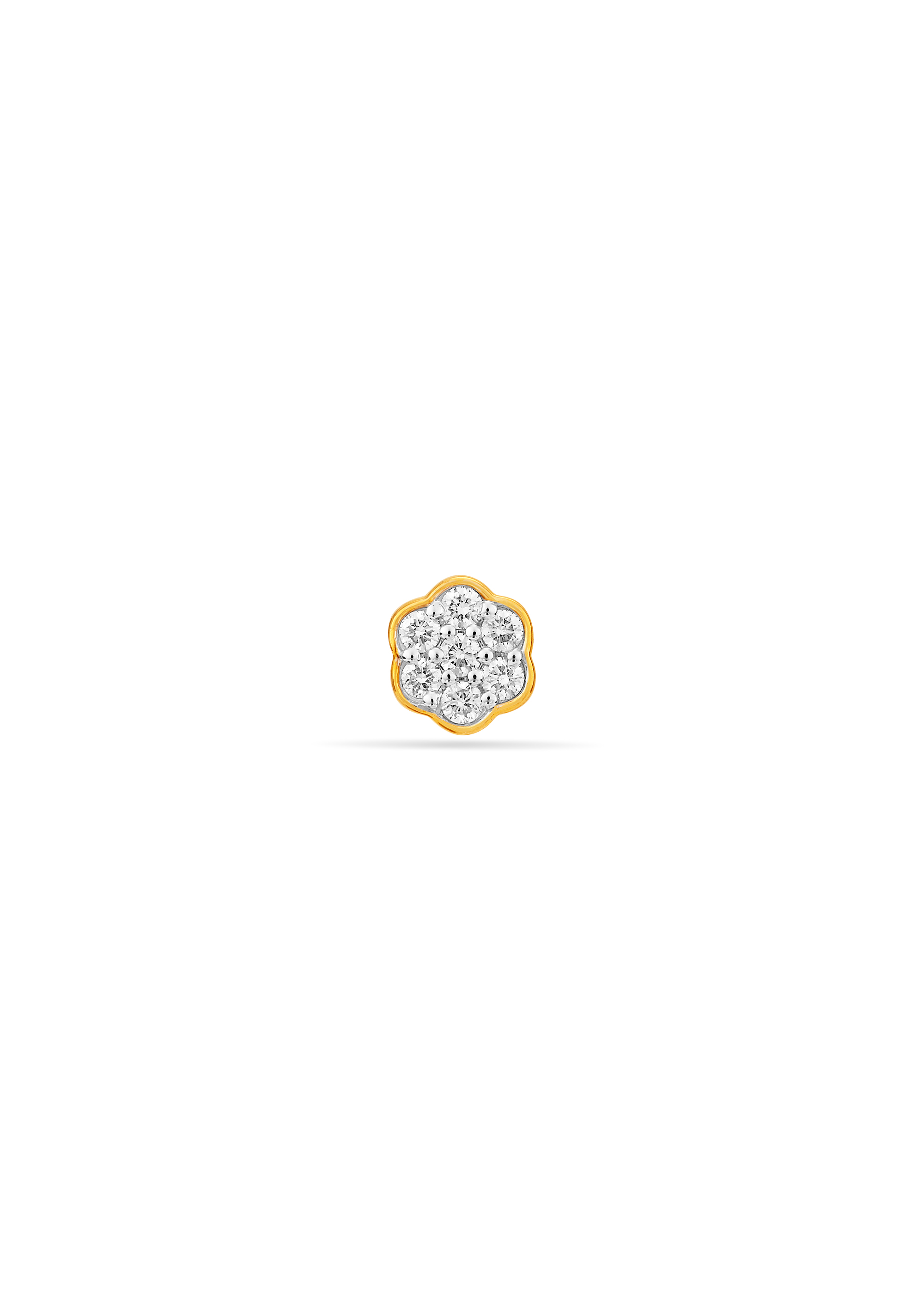 Everlasting Floral Beauty Diamond Nose Pin