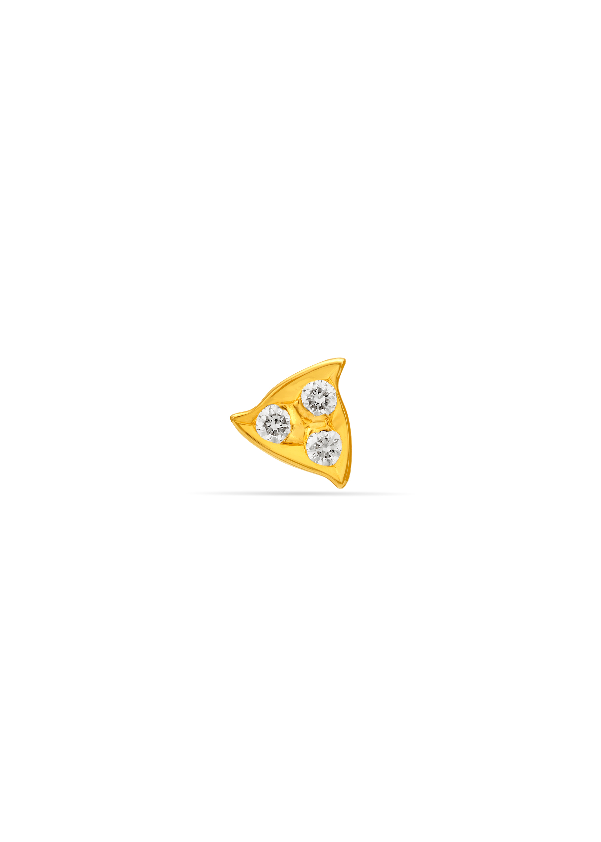 Eternal Royal Floral Diamond Nose Pin