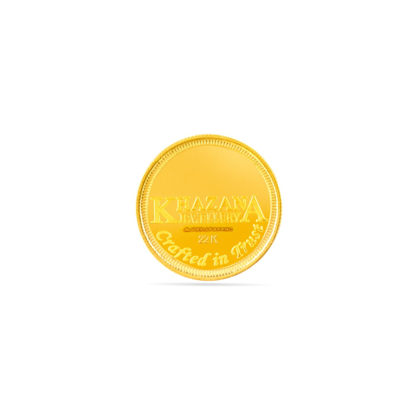 Sparkling Lakshmi Aura 10 Gram 22K Gold Coin
