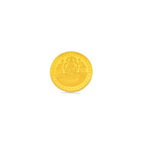 Sacred Adornment Lakshmi 10 Gram 24KT Gold Coin